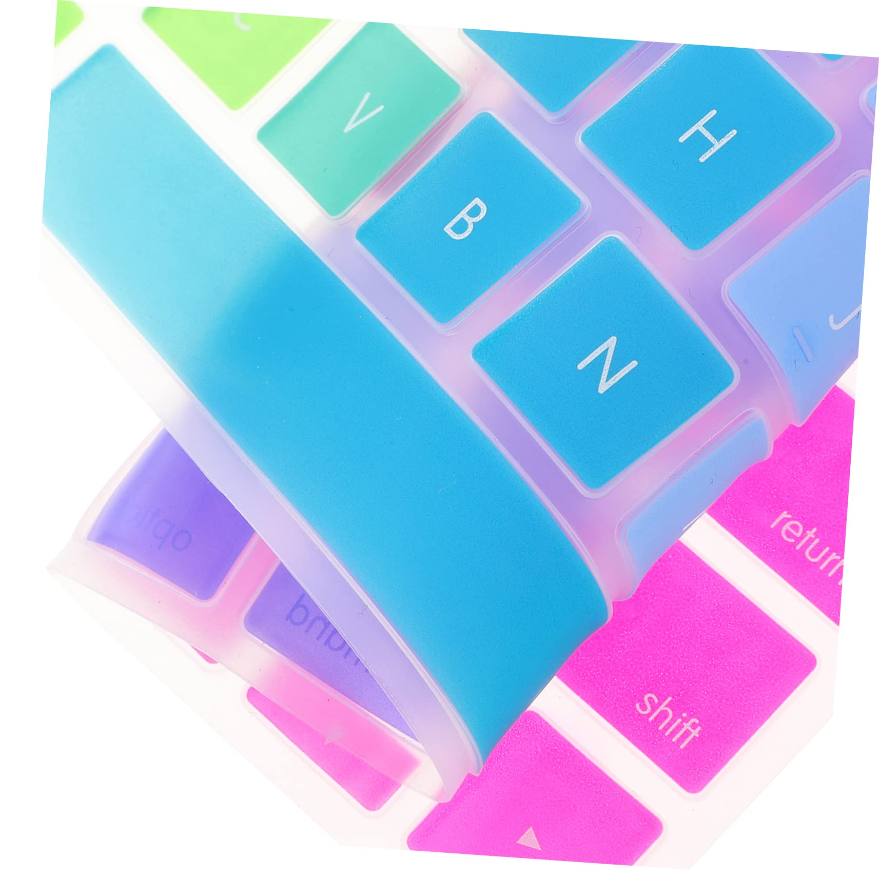 Housse De Clavier Transparente étanche En Silicone Pour Dell Et Similaires - Protection Anti-poussière Et Anti-éclaboussures