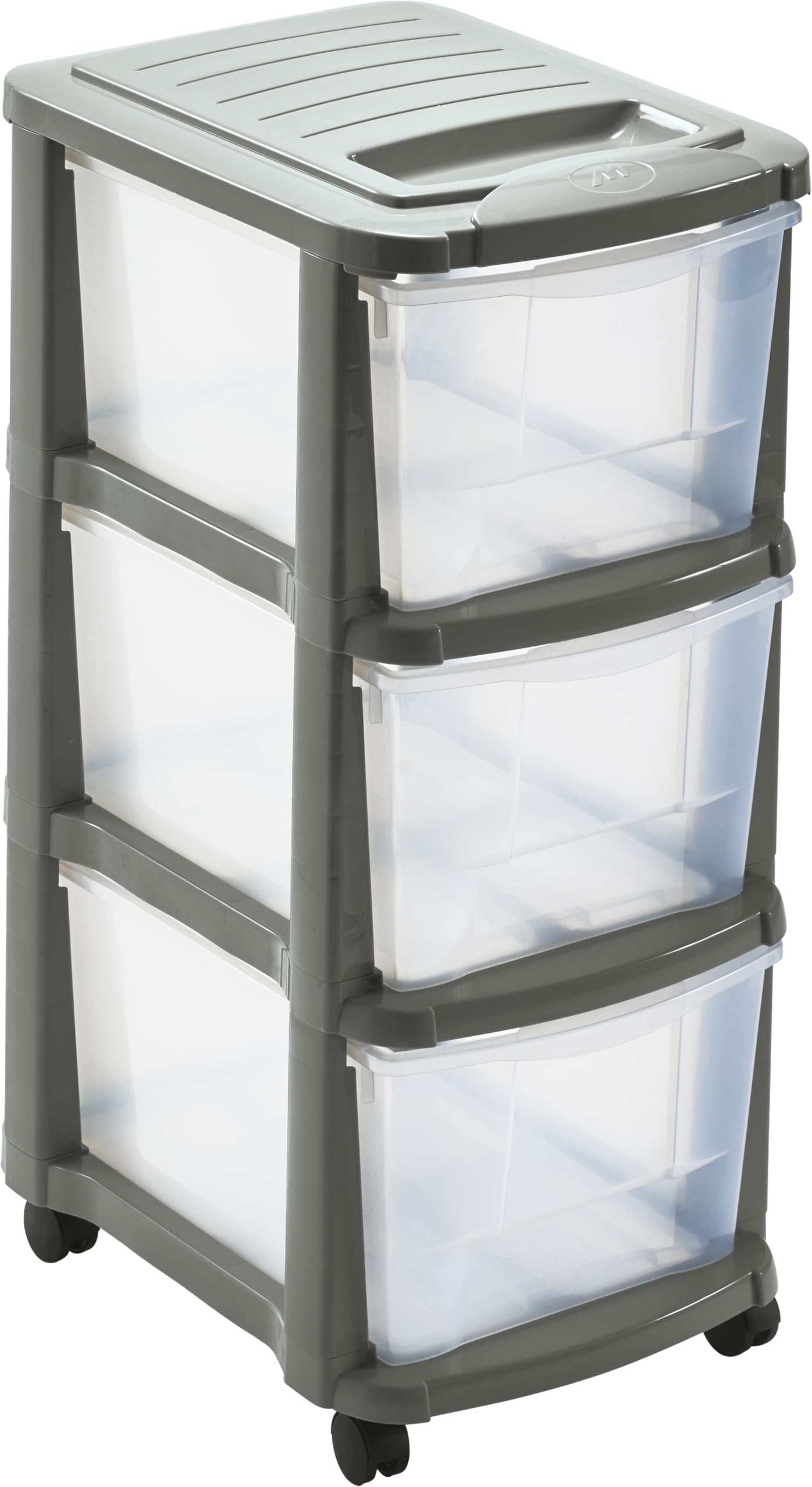 M home by Mazzei Mondex PLS6240, Gris Sable, 29,5 x 39 x 65 cm