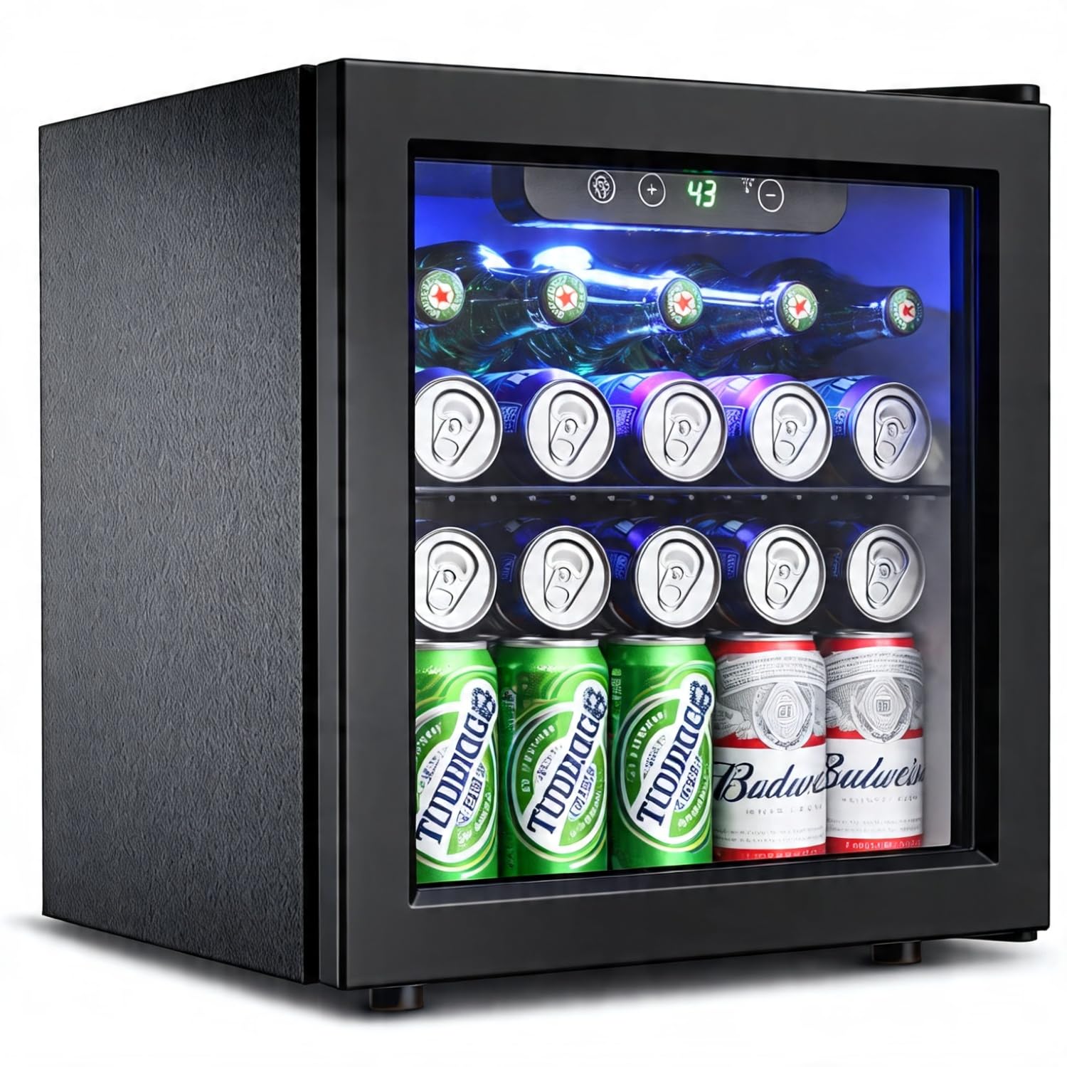Feelfunn 50 Can Countertop Mini Fridge