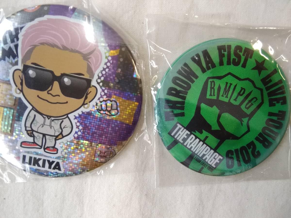 Amazon.co.jp: EXILE ザ ランページ LDH 缶バッチ : おもちゃ