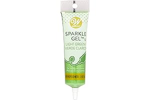 Wilton Light Green Sparkle Gel Icing Dispenser: Elevate Your Cake Creations with Shimmering Elegance