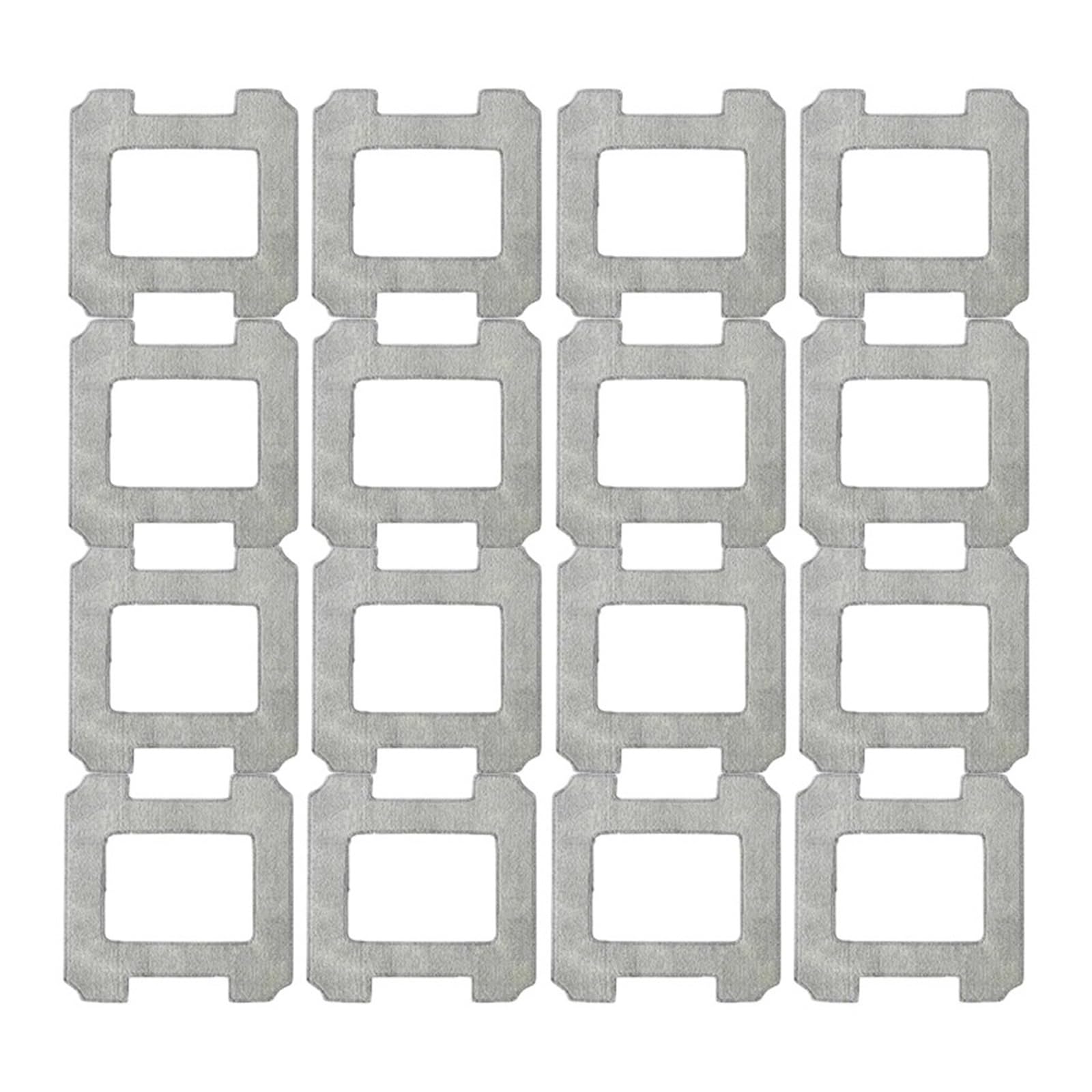 Geeignet for Fensterstaubsauger, Wischtuch-Ersatzteile, Wischtuch-Zubehör, waschbare Wischpad-Ersatzteile(16 PCS)