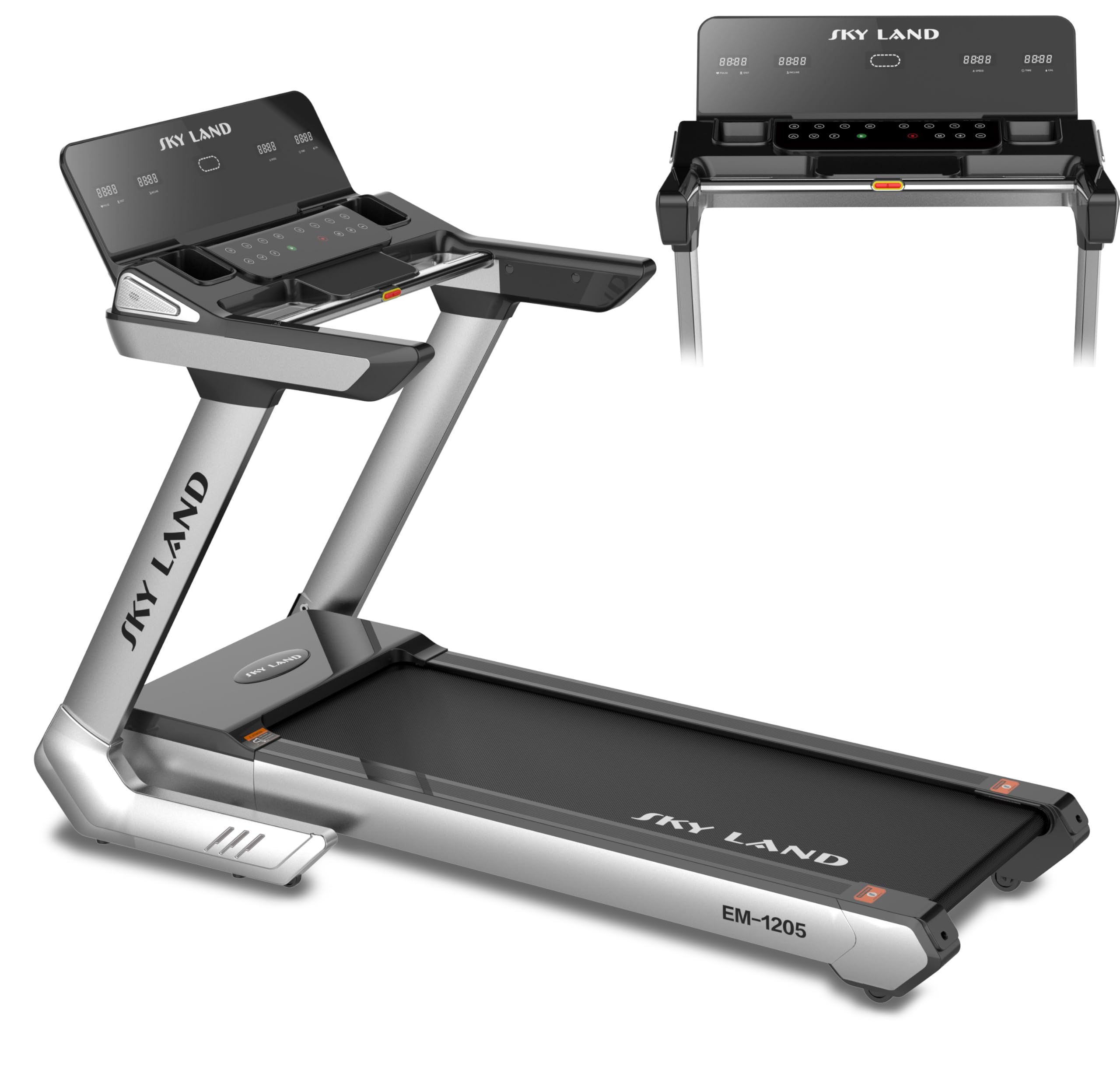 Treadmill for Home, Heavy Duty Foldable Cardio Machine with Incline Options, Compact Home Gym Running Equipment Designed for Indoor Fitness Training