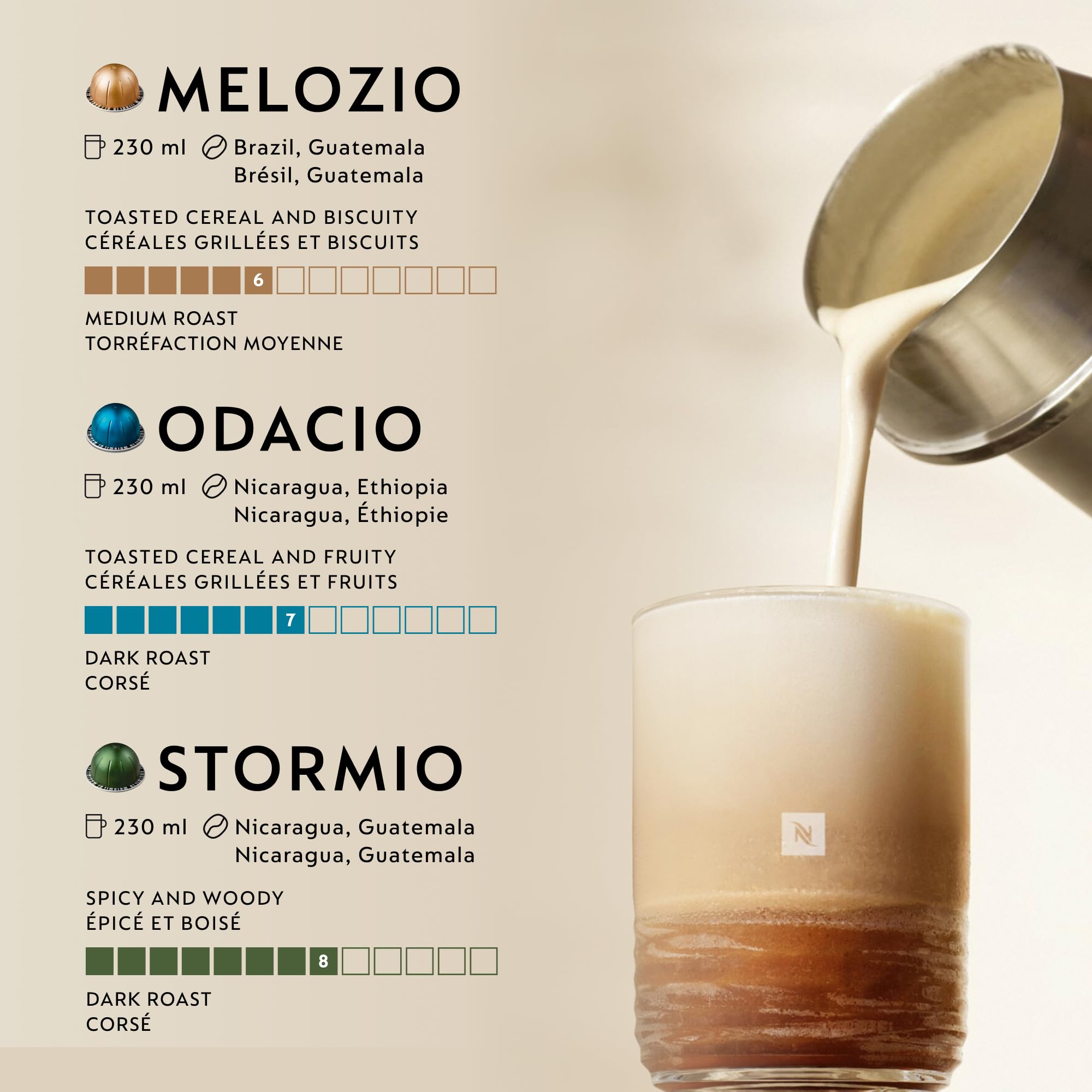 Nespresso Vertuo Pods, Discovery Bestsellers Mixed Pack of 60 capsules - Compatible with Vertuo coffee maker, Recyclable pods - 2