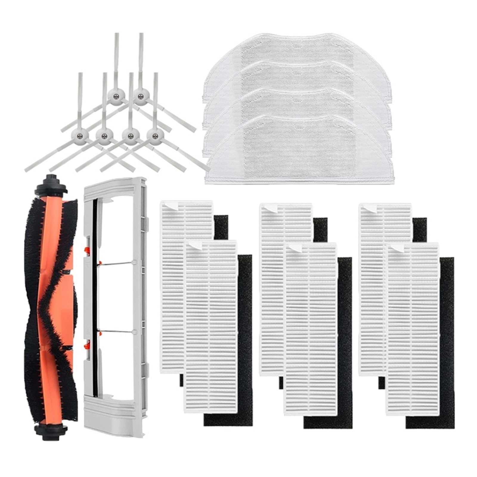 HIZON Vacuum Cleaner Side/Main Brush,Compatible For Mijia，G1