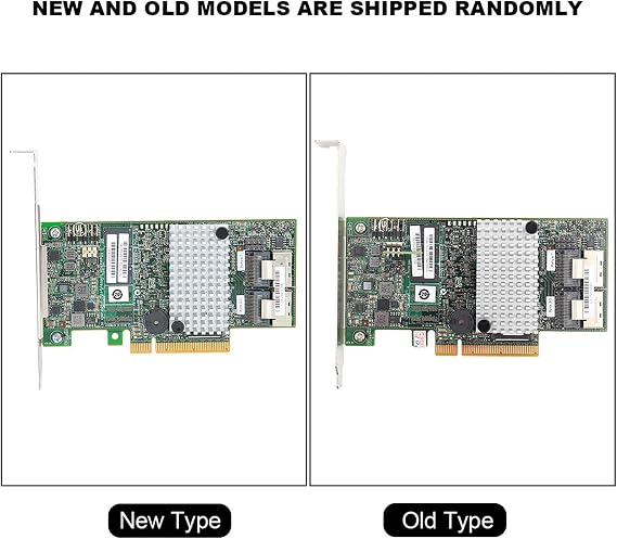 LSI Controller Card 2208 Chip 8 Port SAS 6Gbps PCIe x8 Hardware Card for Server Workstation