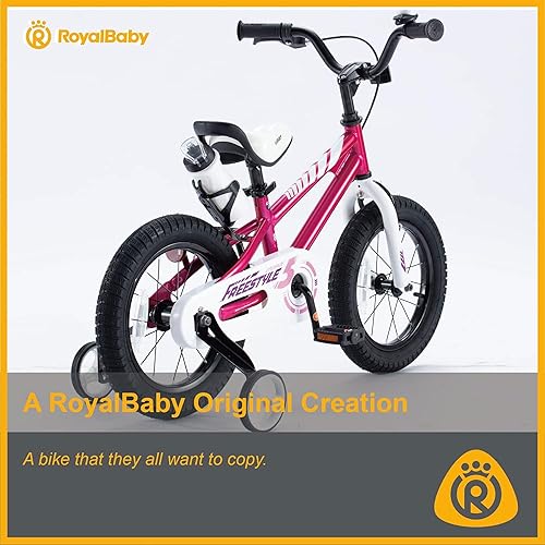 Miniatura 8 de RoyalBaby Kids Bike Freestyle Classic & EZ Balance Pedal Switchable Bicycle, 12 14 16 18 Inch, 3-10 Years Toddler to Big Kids