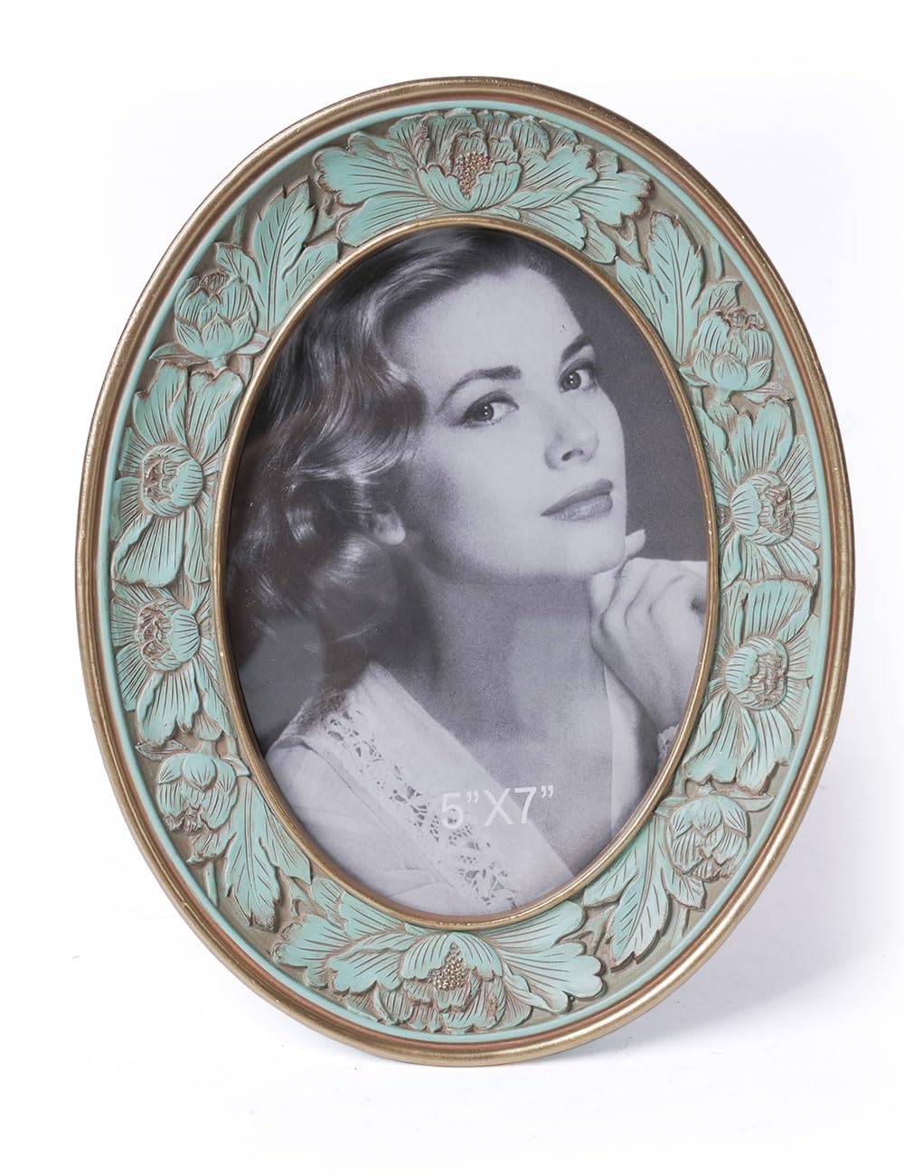 HAUCOZE Bilderrahmen Gold - Moderner Fotorahmen 10x15 Cm Für Tischdekoration