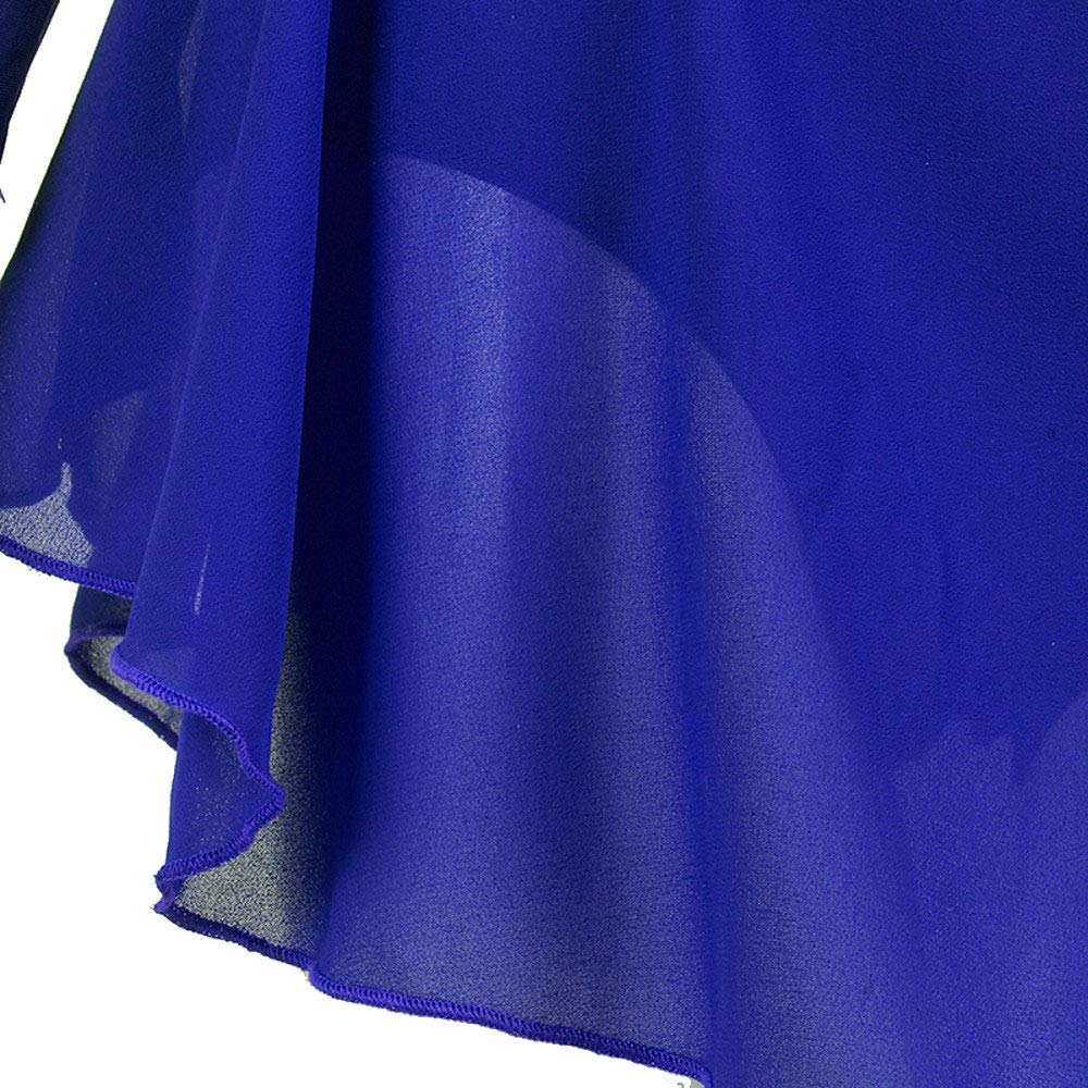 Kunstschaatsjurk Dames Meisjes Schaatsjurk Koningsblauw Patchwork Stretchgaren Hoge Elasticiteit Wedstrijd Kunstschaatskleding Kristal Kunstschaatsen,Blue,Child12 Kunstschaatsjurk Dames Meisjes Schaatsjurk Koningsblauw Patchwork Stretchgaren Hoge Elasticiteit Wedstrijd Kunstschaatskleding Kristal Kunstschaatsen,Blue,Child12