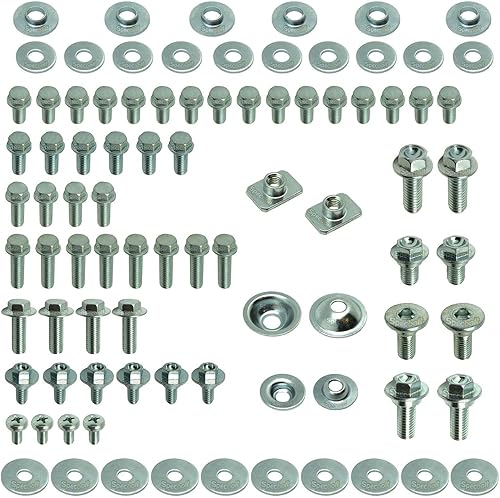 Kit de 66 pernos de cuerpo Specbolt Kawasaki KX y KXF para guardabarros de asiento de plástico sujetadores de matrĂcula para KX60 KX80 KX85 KX100 Kit de 66 pernos de cuerpo Specbolt Kawasaki KX y KXF para guardabarros de asiento de plástico sujetadores de matrĂcula para KX60 KX80 KX85 KX100