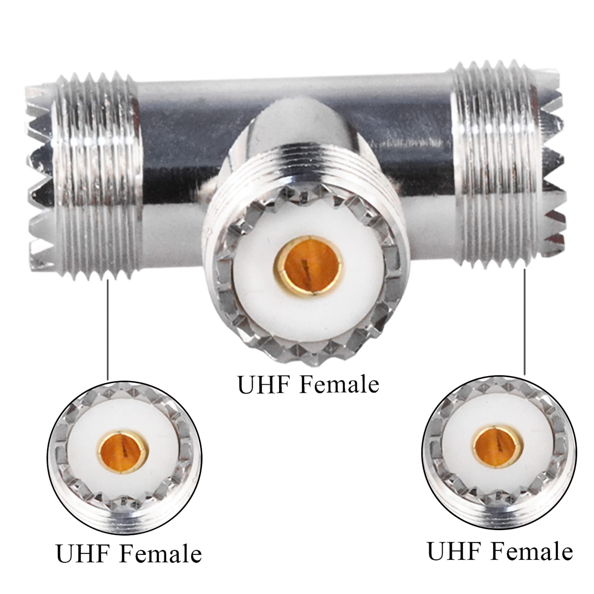CONNETTORE MASCHIO PL UHF 259 TIPO A CRIMPARE PER CAVO ANTENNA RG-58 CB VHF HF