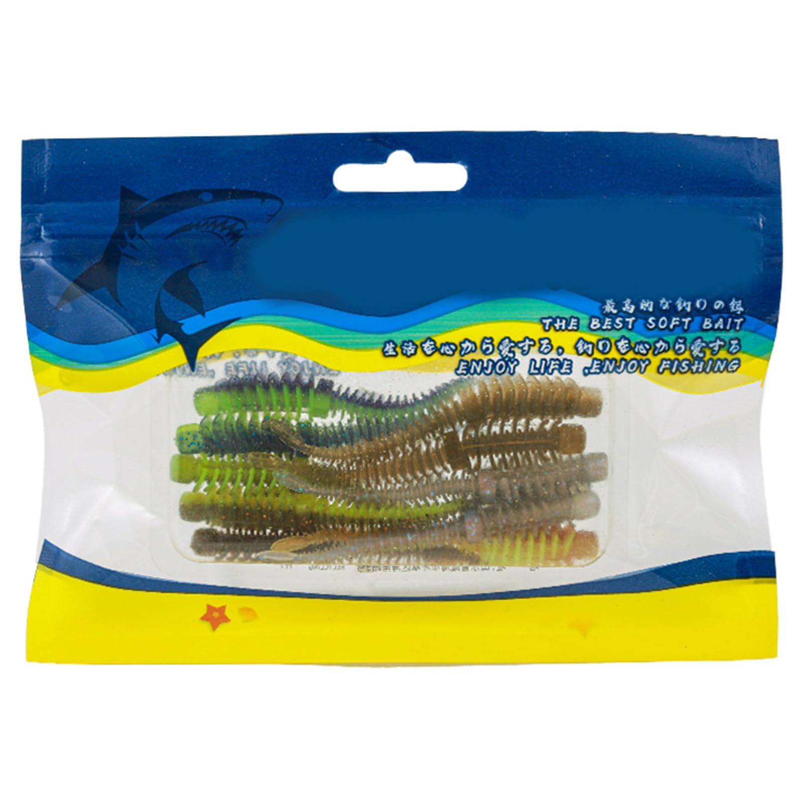 XuQiZZpp 10pcs Floating Fishing Lures Soft Artificial Baits Swimbait Rigs Tackle for Trout High Simulation