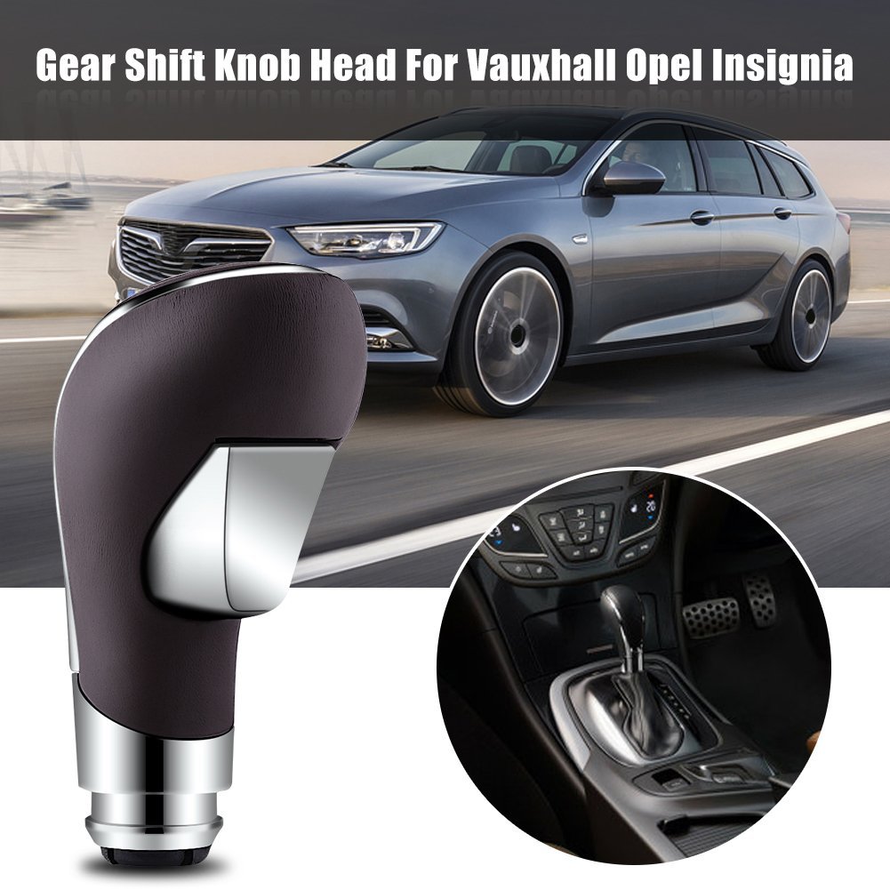 Akozon Gałka zmiany biegów, uniwersalna plastikowa gałka zmiany biegów samochodowa głowica zmiany biegów pasuje do Vauxhall Opel