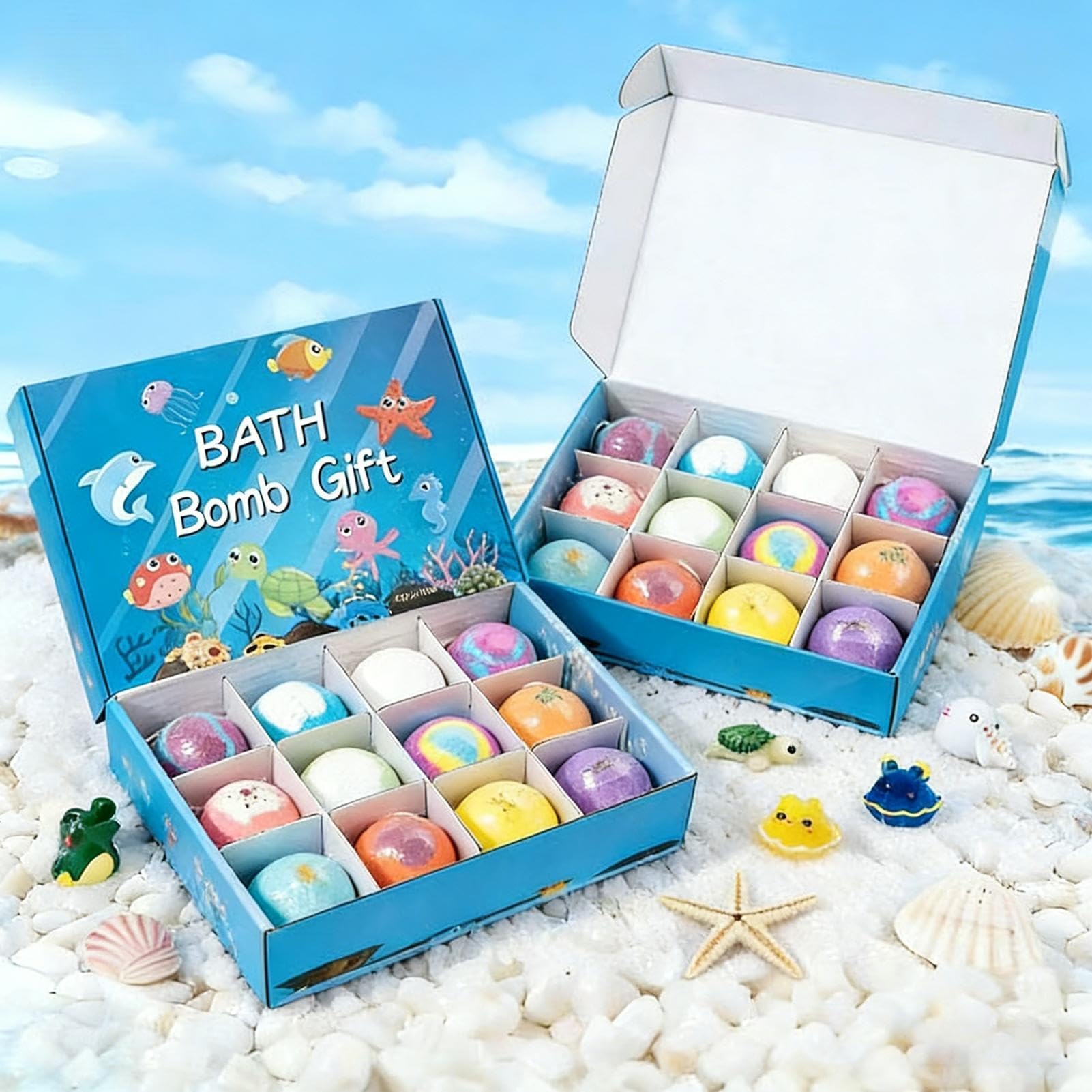 da bagnoschiuma, azione frizzante a lunga durata, 1 set, bombe da bagno profumate, compresse per immersione in bolle aromatiche, formula idratante, per spa domestica, bambini, ammollo rilassante