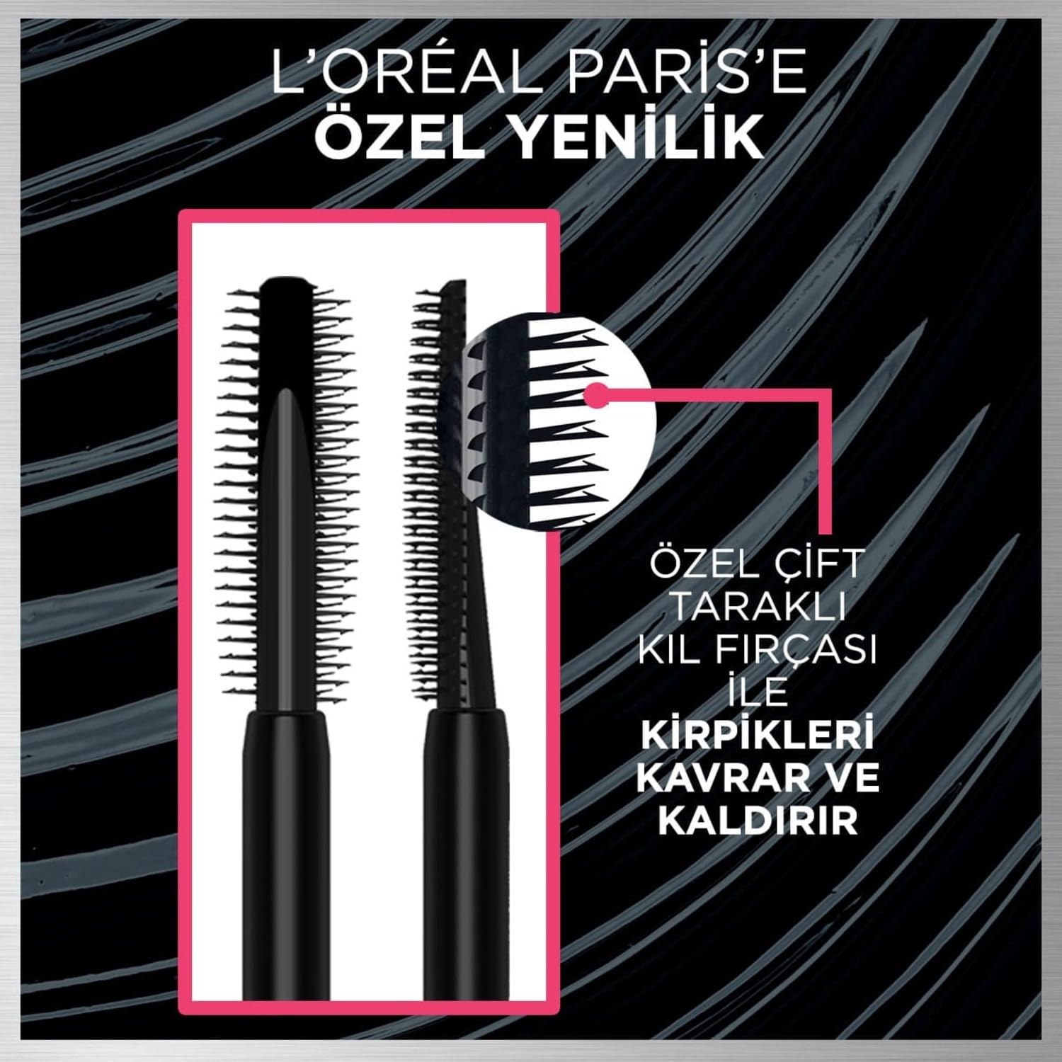L'Oreal Paris Telescopic Lift Waterproof Mascara - Image 3
