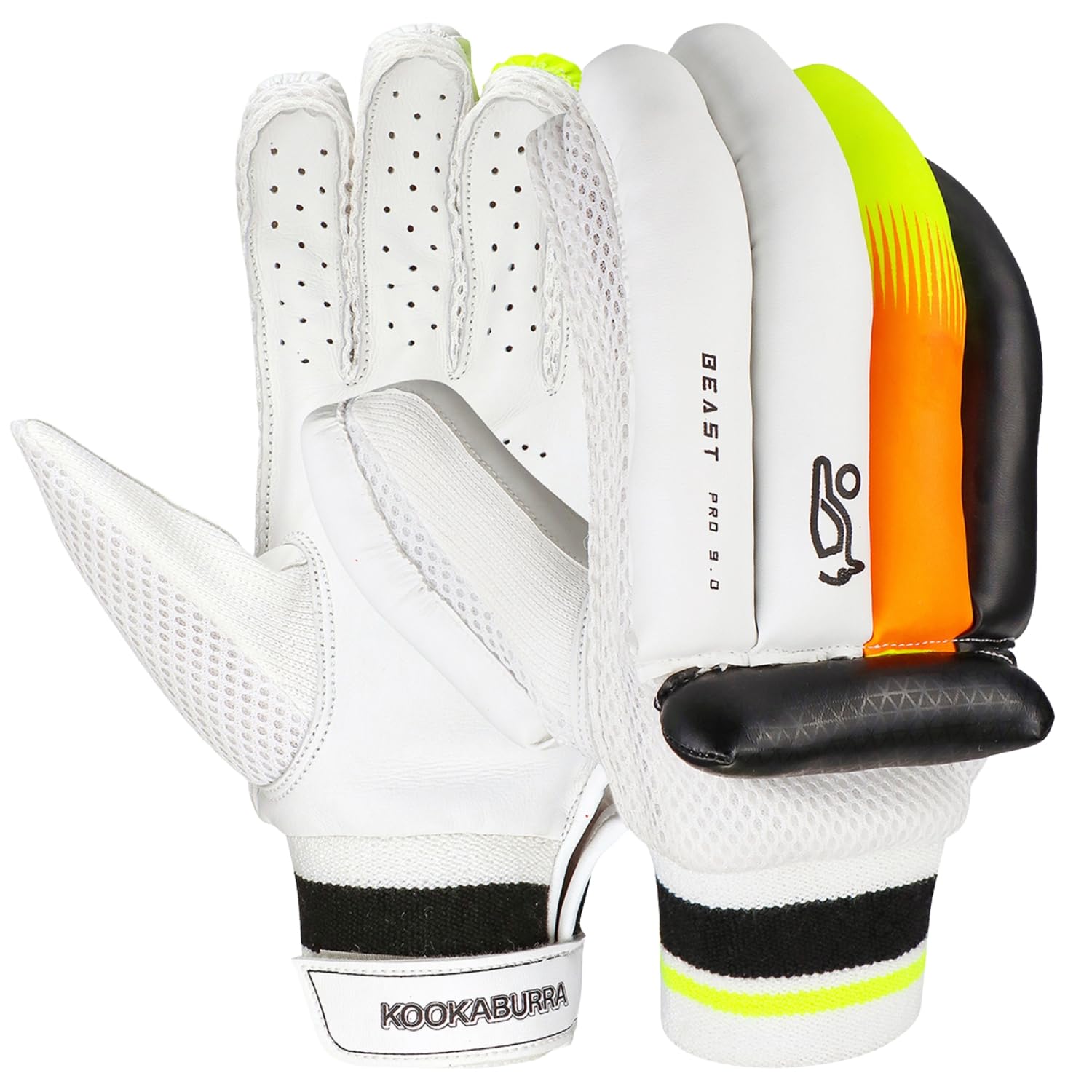 KOOKABURRA Beast Pro 9.0 Right-Handed Junior Batting Gloves, Premium Cricket Gloves-image-5