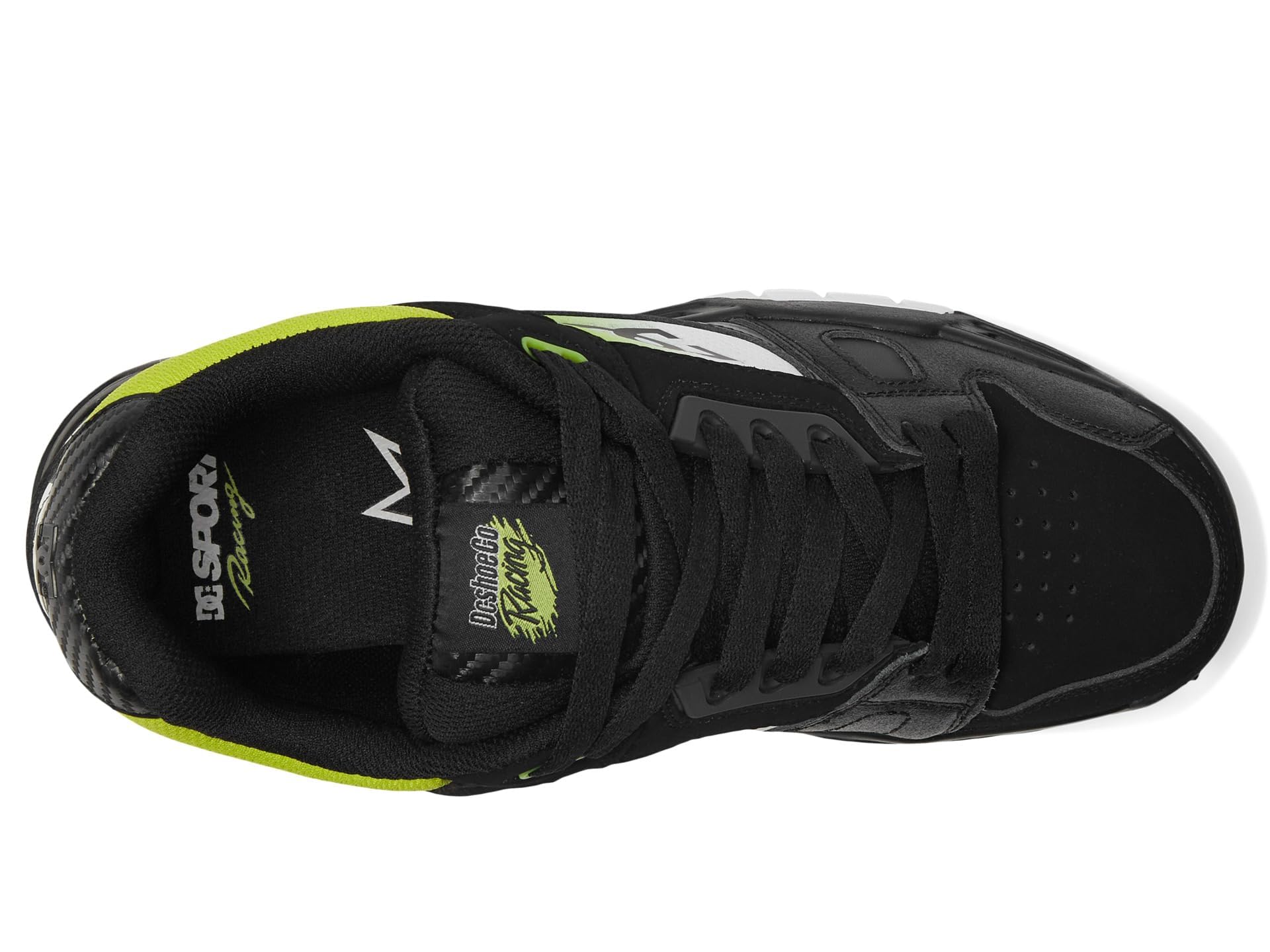 DC Men's Pure High Top Wc Skate Shoes Casual Sneakers, Black/Black/White, 11.5