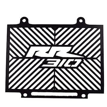 R.J.VON Premimum Quality Metal Radiator Grill Guard For TVS Apache RR 310, BLACK.