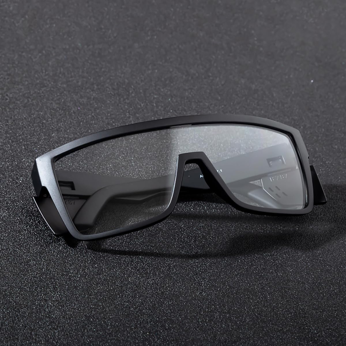 UV400 Transition Photochromic Safety Glases Light to Dark Grey Lens ANSI Z87 Impact Approved - Image 4