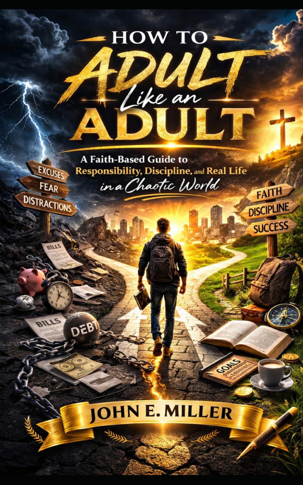 How to Adult Like an Adult: A Faith-Based Guide to Responsibility, Discipline, and Real Life in a Chaotic World