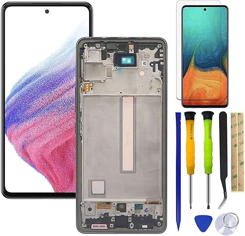 Pantalla LCD táctil digitalizador Asamblea reemplazo para Samsung Galaxy A53 5G SM-A536U A536 A536U1 6.5 "pantalla LCD digitalizador de pantalla