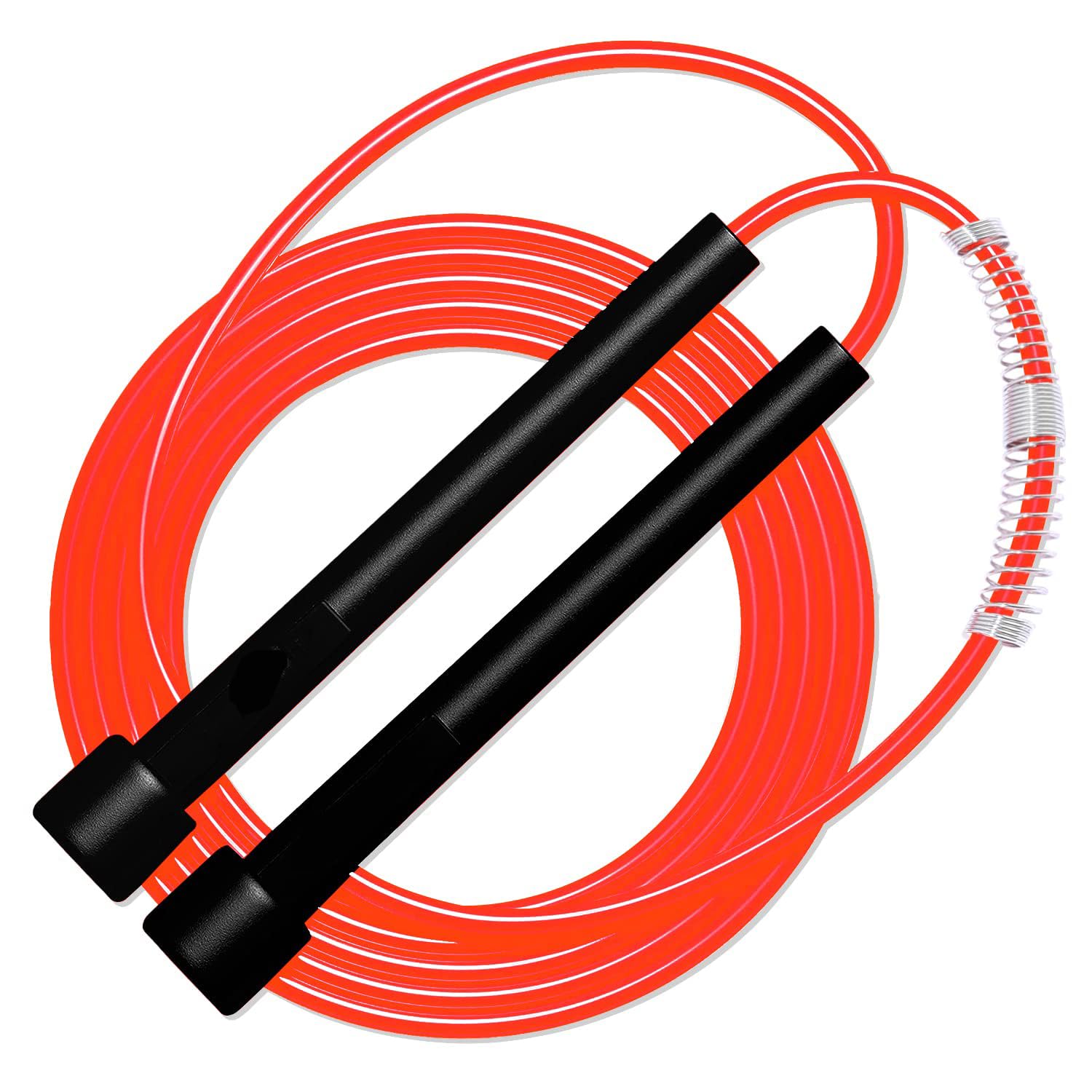 Zero Gravity Skipping Fitness Rope & Gym Skipping Rope For Men & Women Jump Rope For Workout & Exercise Sports Fitness Adjustable Jump Rope For Speed Skipping Lightweight (Red)