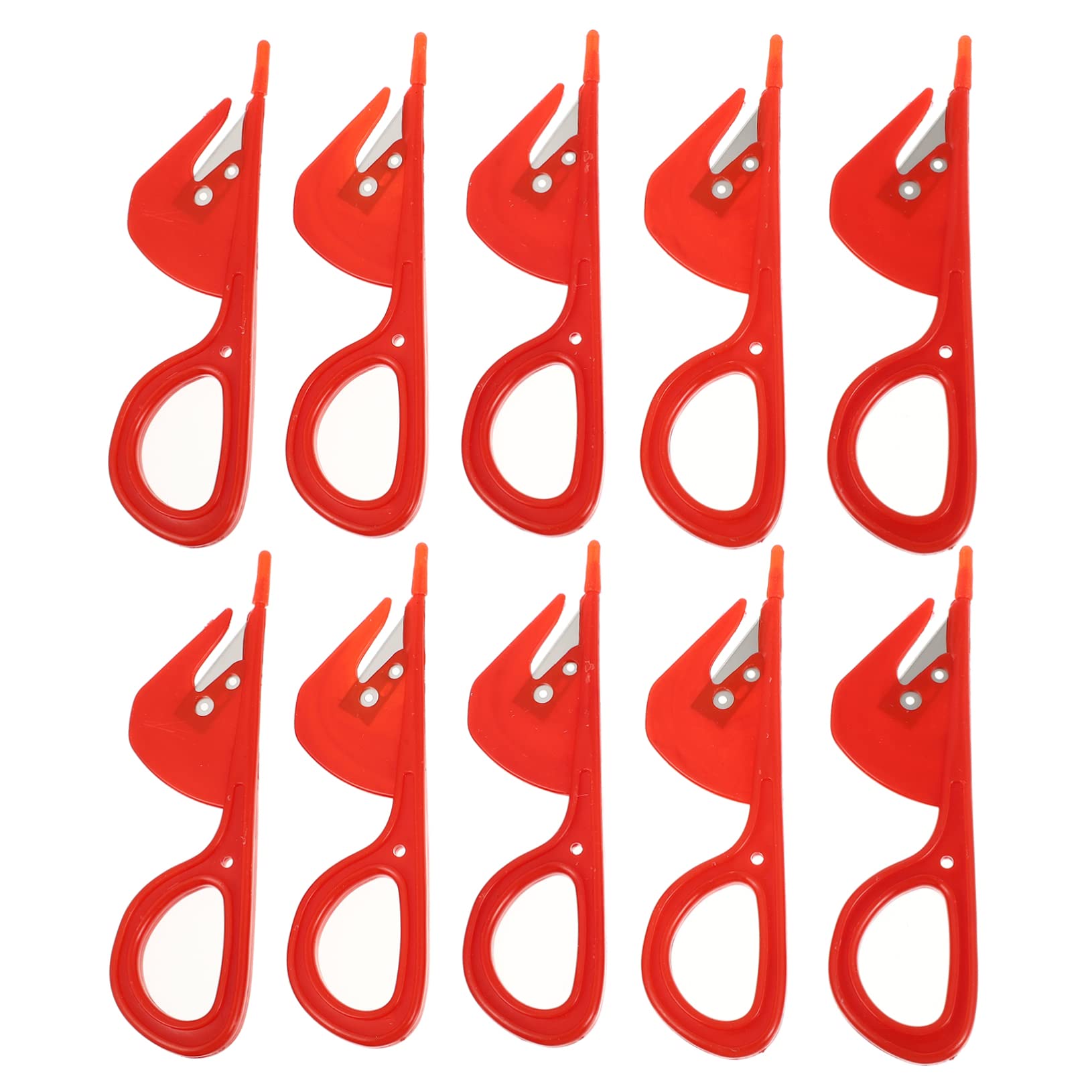 Wakauto 20pcs Poultry Intestine Openers Kitchen Gadget for Fish Chicken Duck Cleaning Lightweight Intestine Knives Random Colors Easy to Use for Home Cooking Random Color