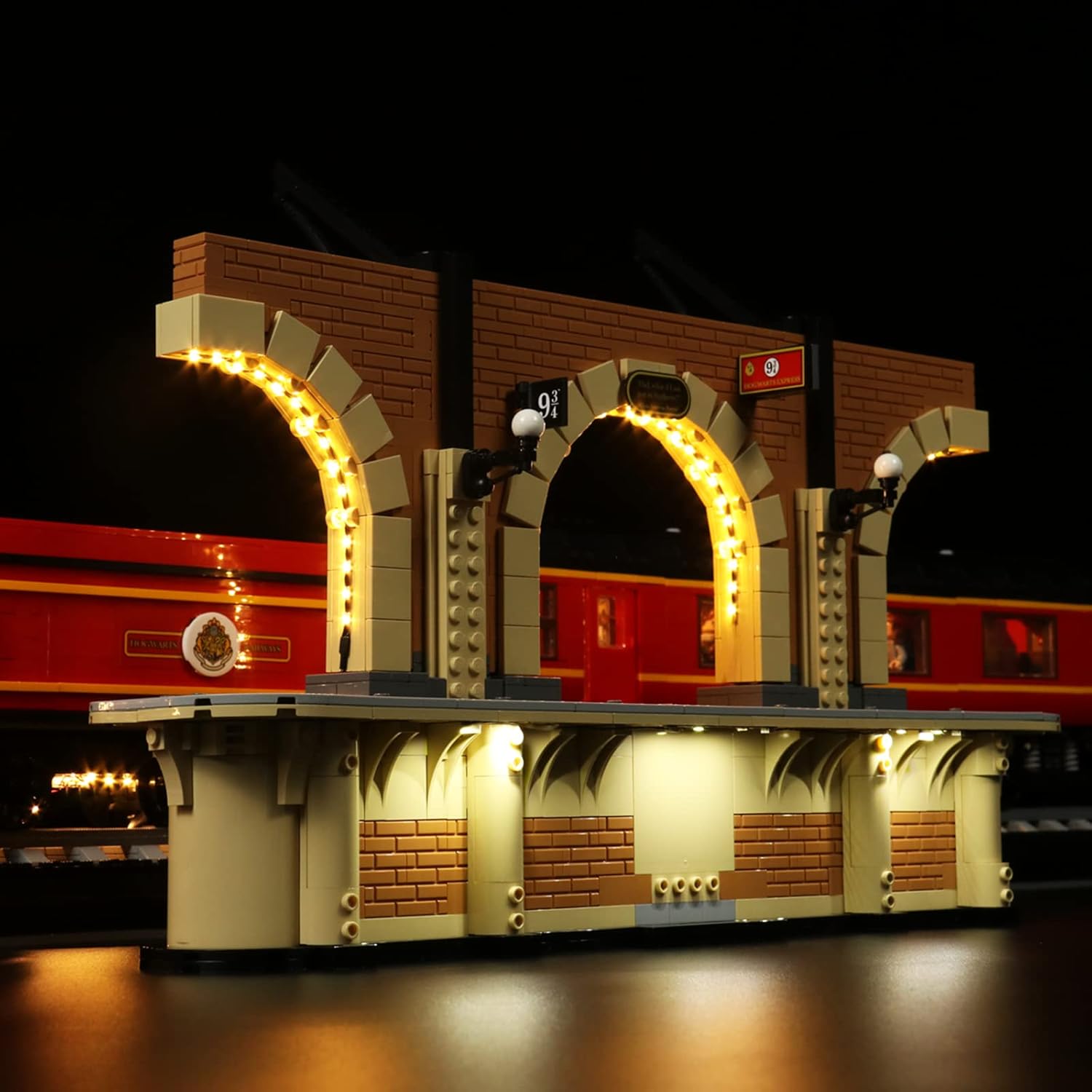 VONADO Led Light Compatible with Lego 76405 Express Collectors Edition, DIY Light Kit (Remote-Control Version)