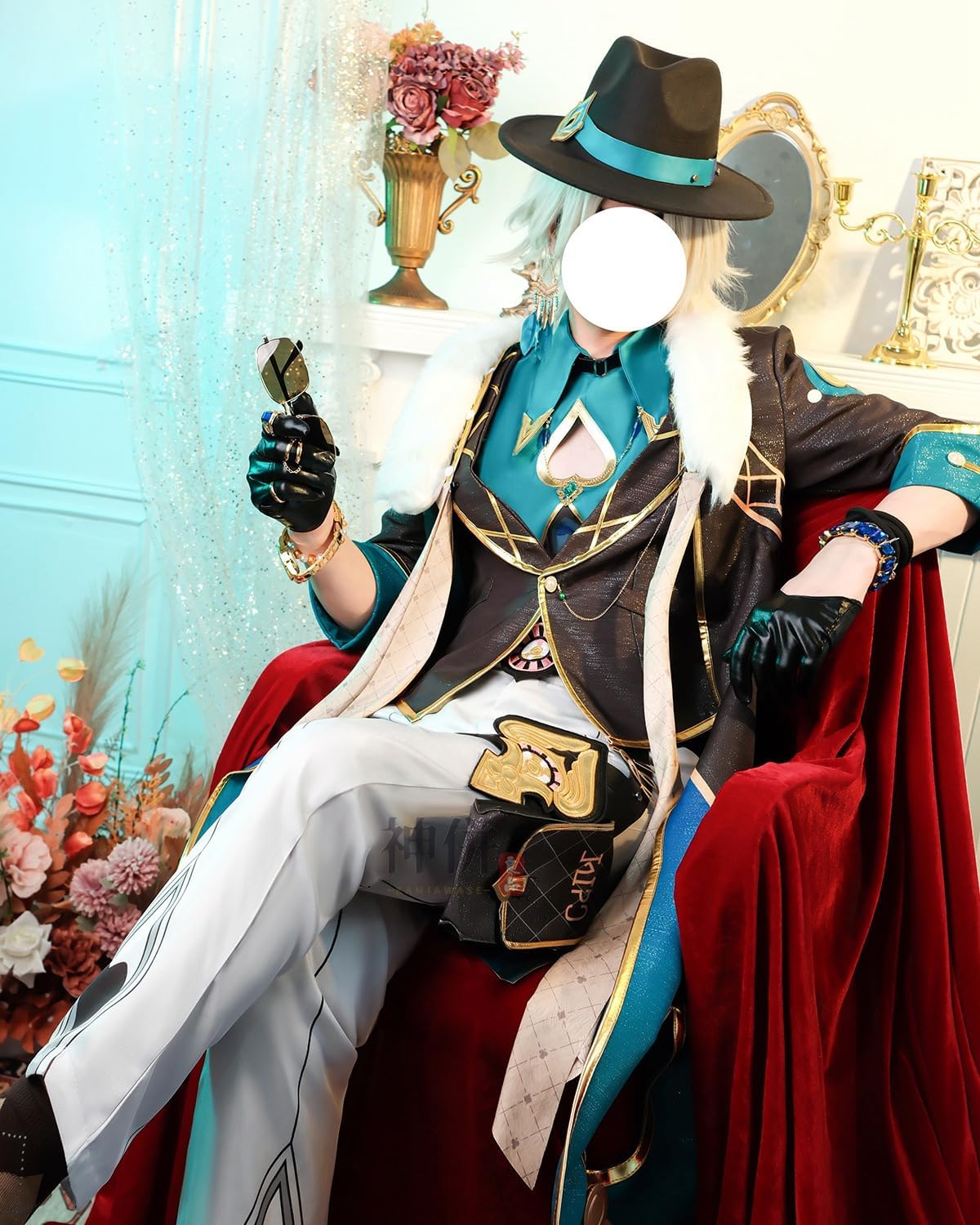 アベンチュリンコスプレ ウィッグと靴あり