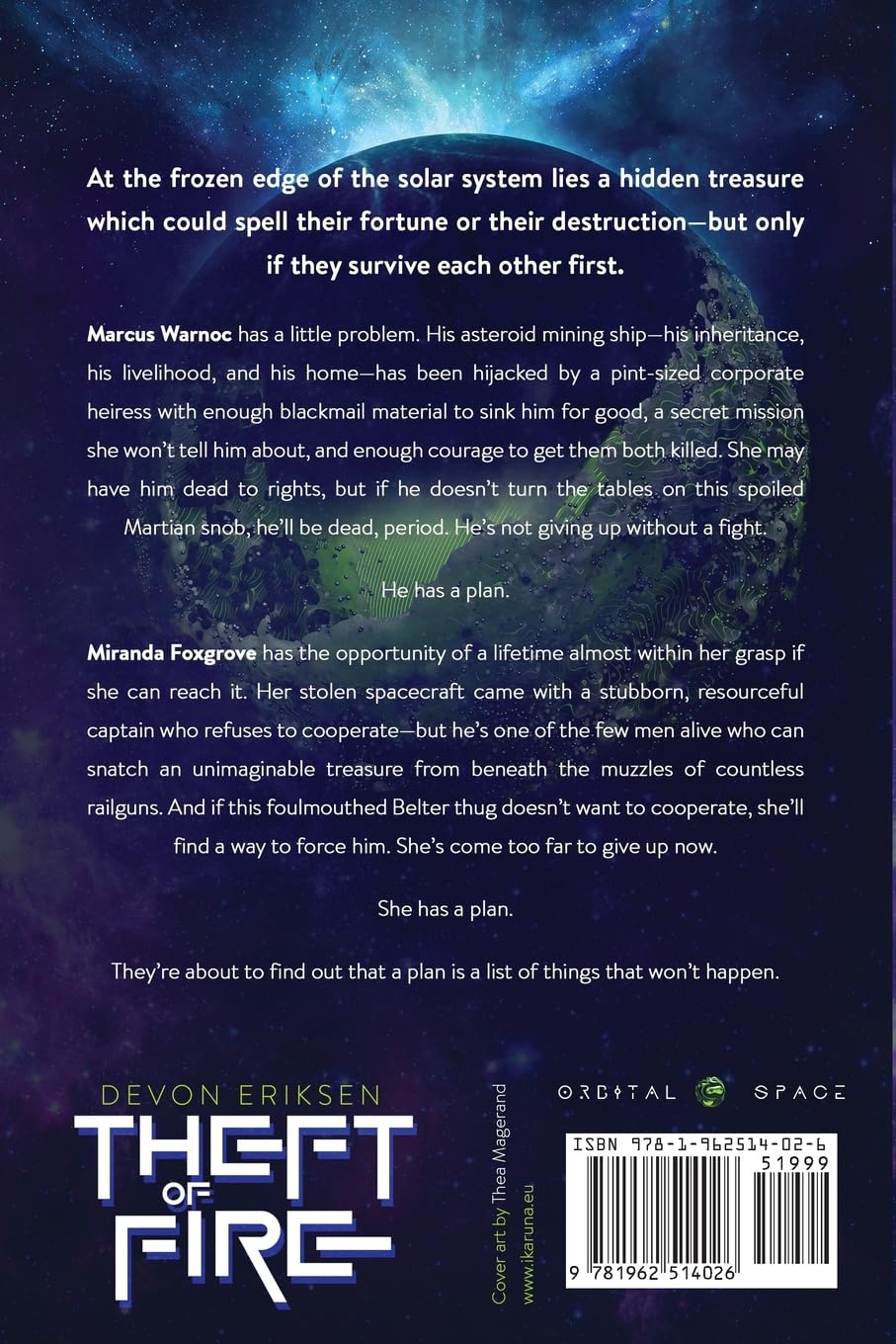 Theft of Fire: Orbital Space #1