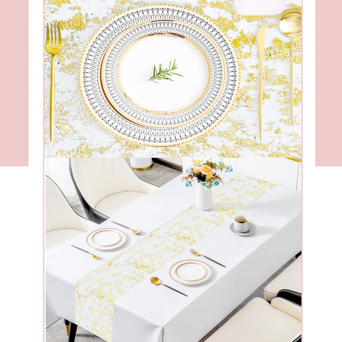 Silberner Tischläufer 30 Cm X 20 M – Glänzend, Wasserdicht, Mit Geschenkband – Für Hochzeit & Deko