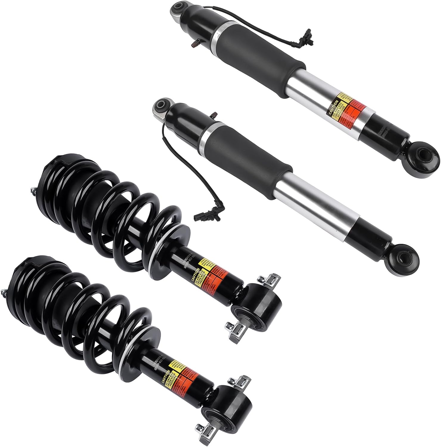 GELUOXI 84176631 84176675 Front & Rear Shocks Struts Assembly Replacement for 2015-2020 Cadillac Escalade Chevy Tahoe Suburban GMC Yukon XL