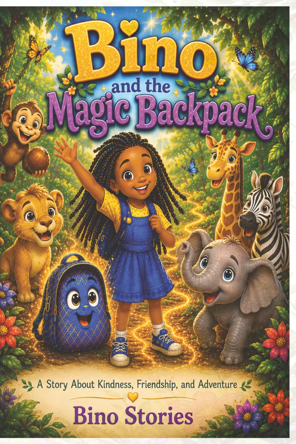Bino and the Magic Backpack: A Story About Kindness, Friendship, and Adventure (Bino's Adventures Series)