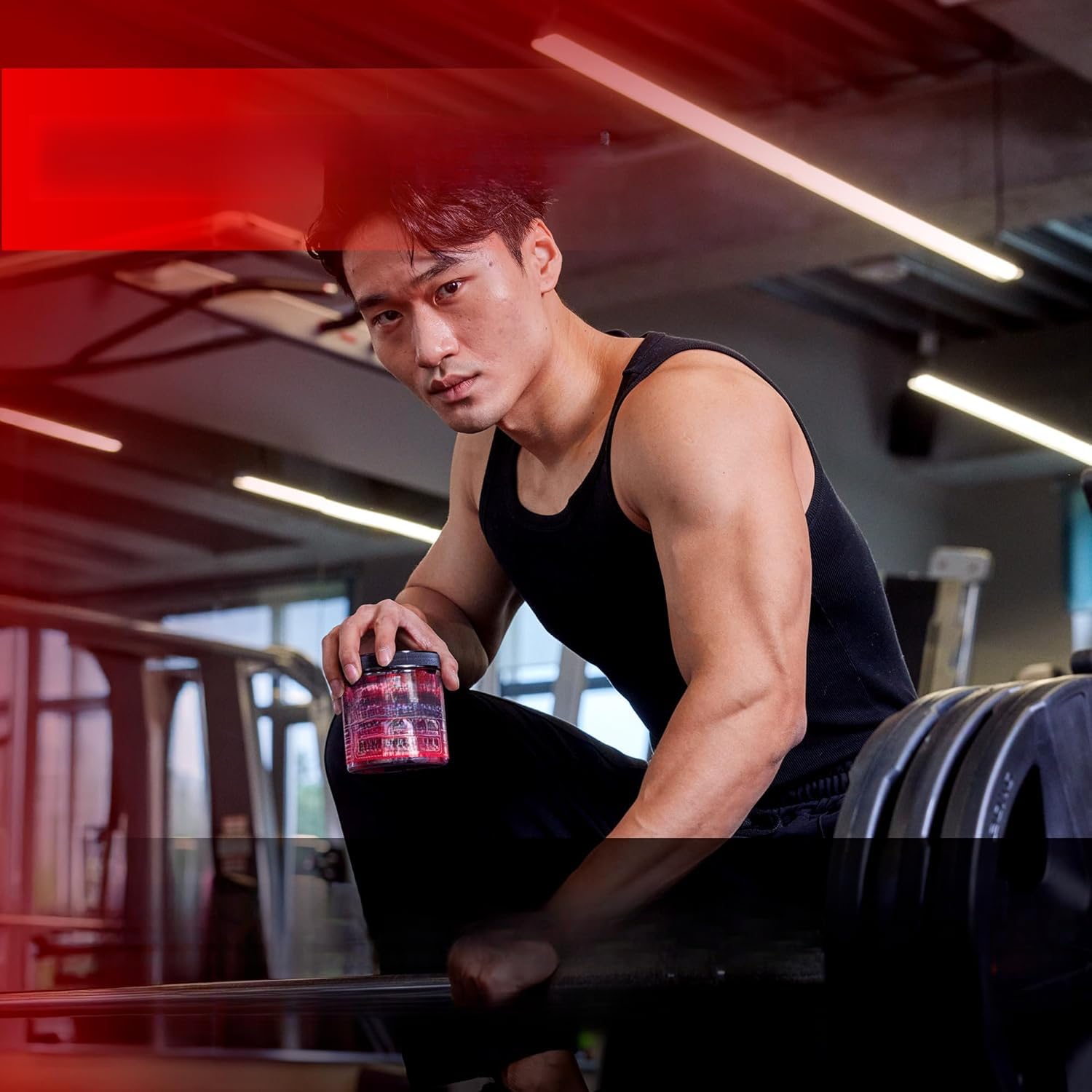Creatina pre-allenamento senza zucchero per uomini e donne | Gusto fresco, facile da prendere e facile da trasportare