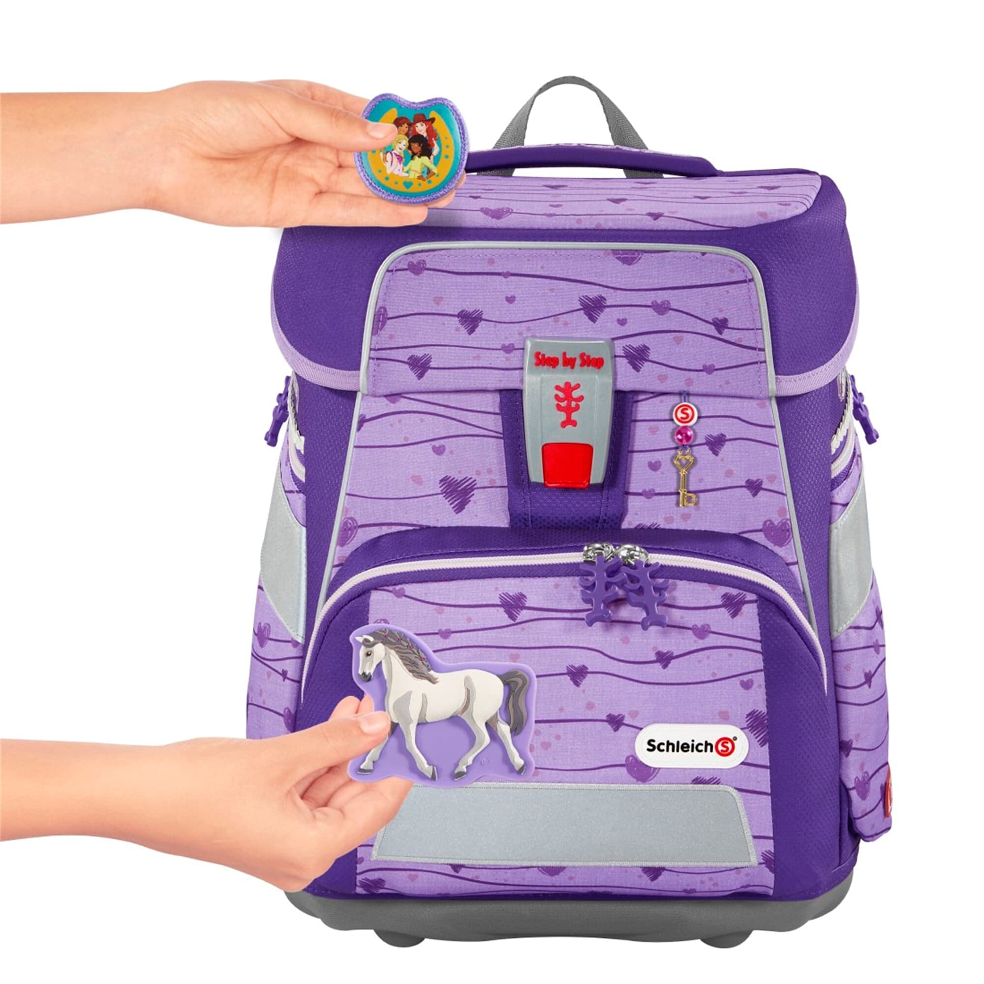 Kinderschürze Mit Pferde-Motiv, Größenverstellbar, 2 Taschen, Waschbar – Inkl. Personalisiertem Namen, Für Basteln, Backen, Garten