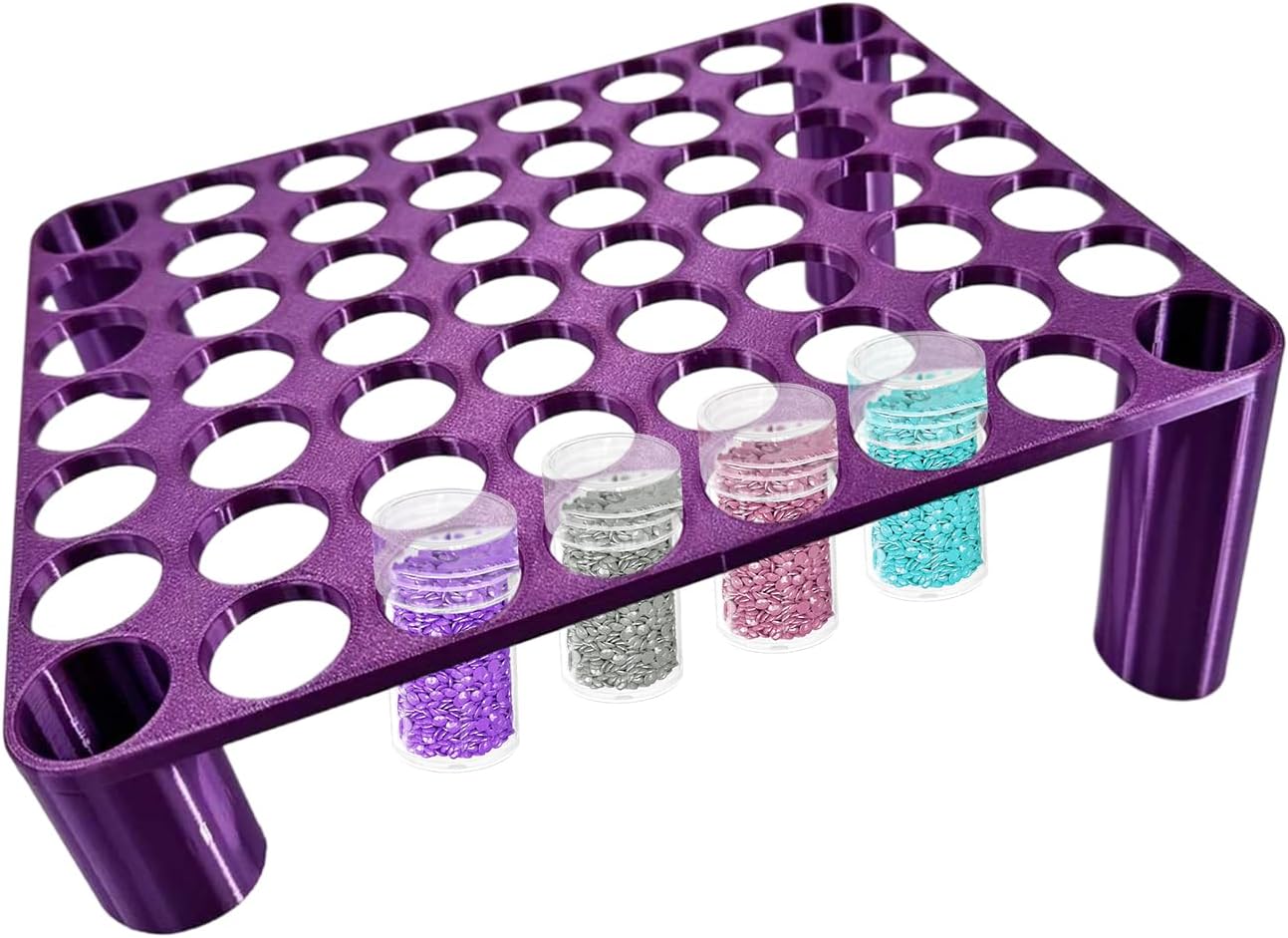 Gem Painting Storage - Angled Holder, Art Bead Organizer for Gem Painting, Diamond, Craft Storage Home Workplace Craft Room Studio Hobbyist Artist DIY Accessories Tool Organization