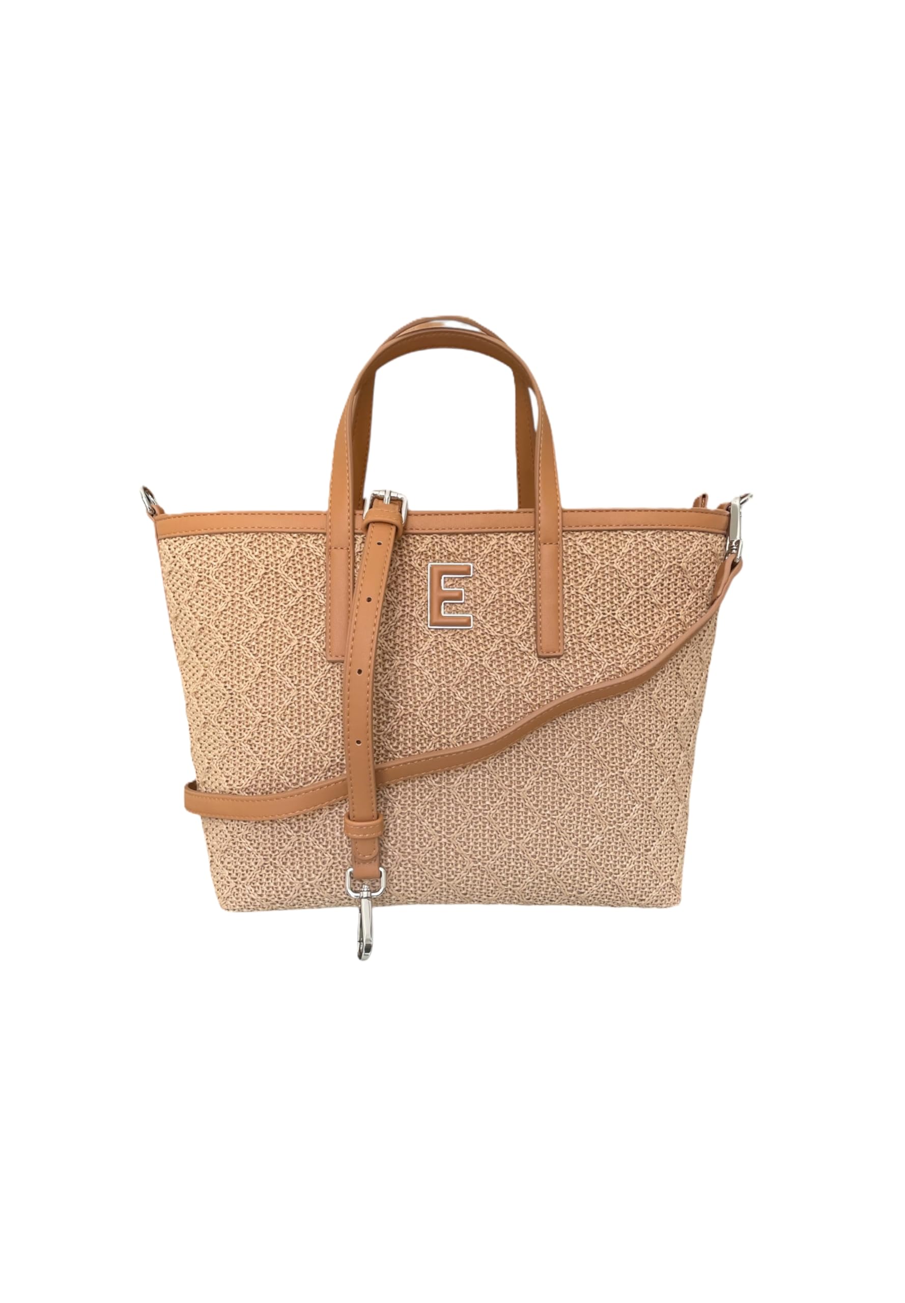 Ermanno Firenze Terra, Borsa Unisex-Adulto, Naturale, S