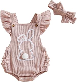 Body de danza para mujer de Pascua para bebé, traje de niña, con mangas bordadas, pelele de conejo, cola de conejo, body recién nacido, ropa de Pascua, color negro, manga larga