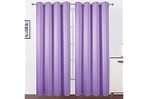 Lavish Living with LEMOMO Lilac Blackout Curtains