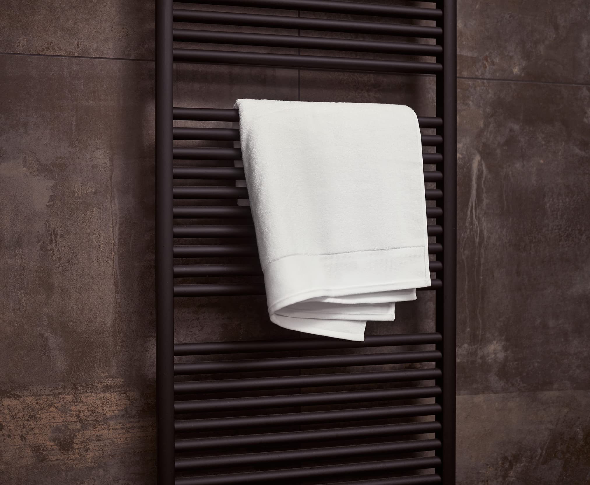 Set 8 Asciugamani Premium Hotel &amp; Spa - Grigio, Cotone 600 G/m&sup2;, Morbido E Assorbente