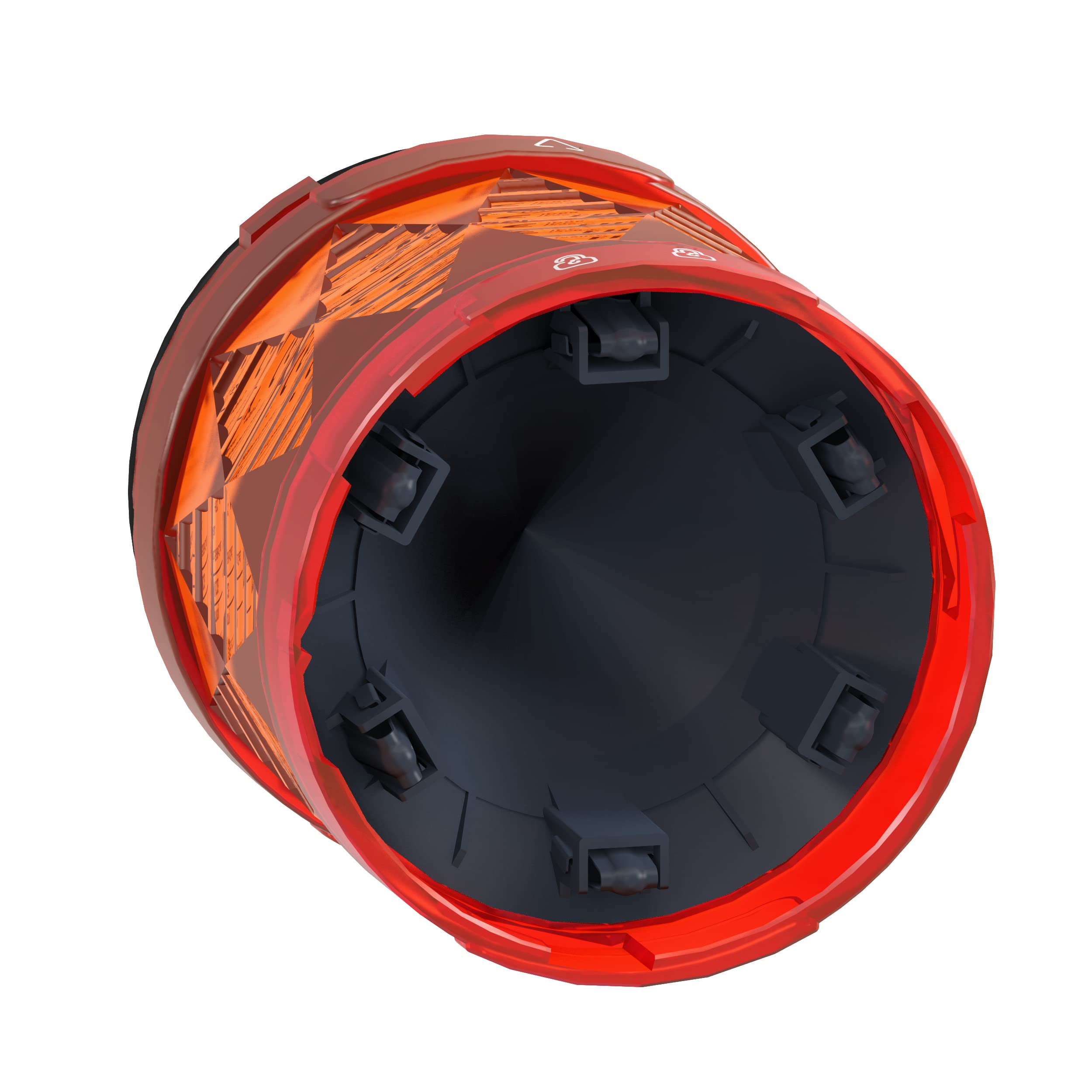 Schneider Electric - Harmony XVU - élément lumineux Ø60 - DEL - fixe - 24VDC - rouge - XVUC24