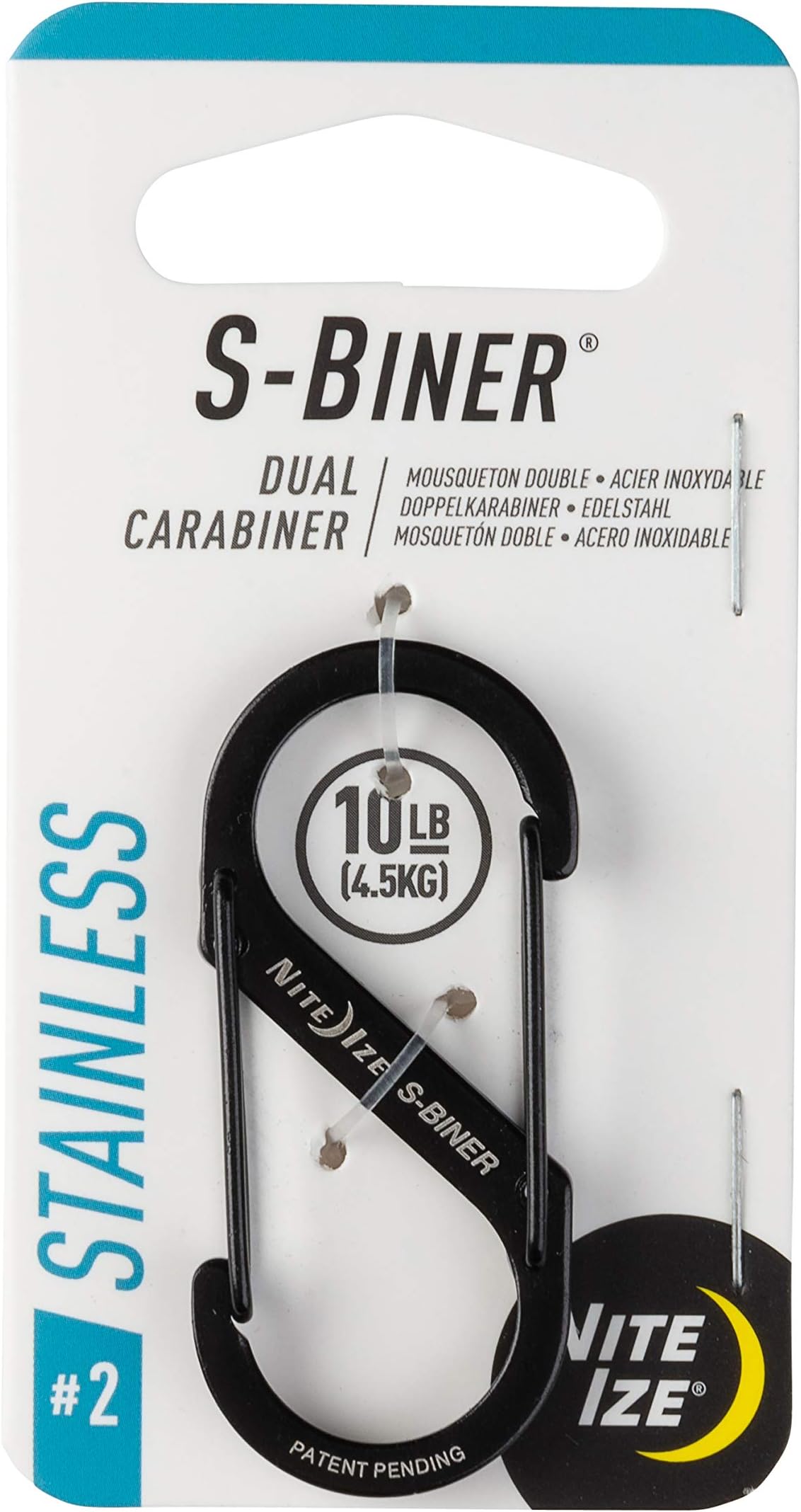 Nite IZE Karabiner S-Biner Stahl
