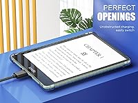 Vista 8 de MoKo Funda para Kindle Paperwhite de 6.8" (11ª generación-2021) y Kindle Paperwhite Signature Edition, ultra transparente, suave, flexible
