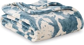 Berkshire Blanket-Classic Heavyweight Soft Printed VelvetLoft® Plush Thr...