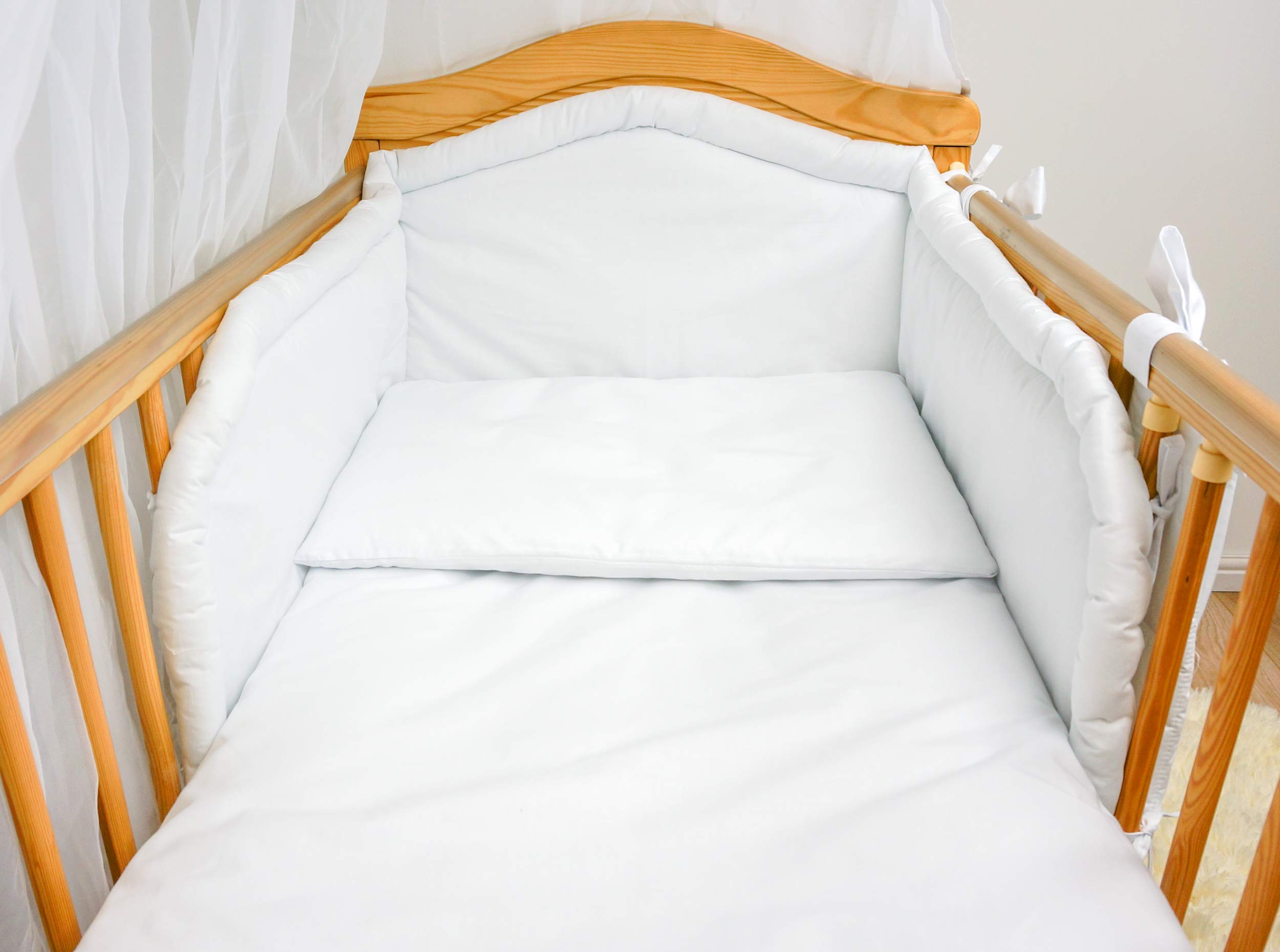 plain cot bedding