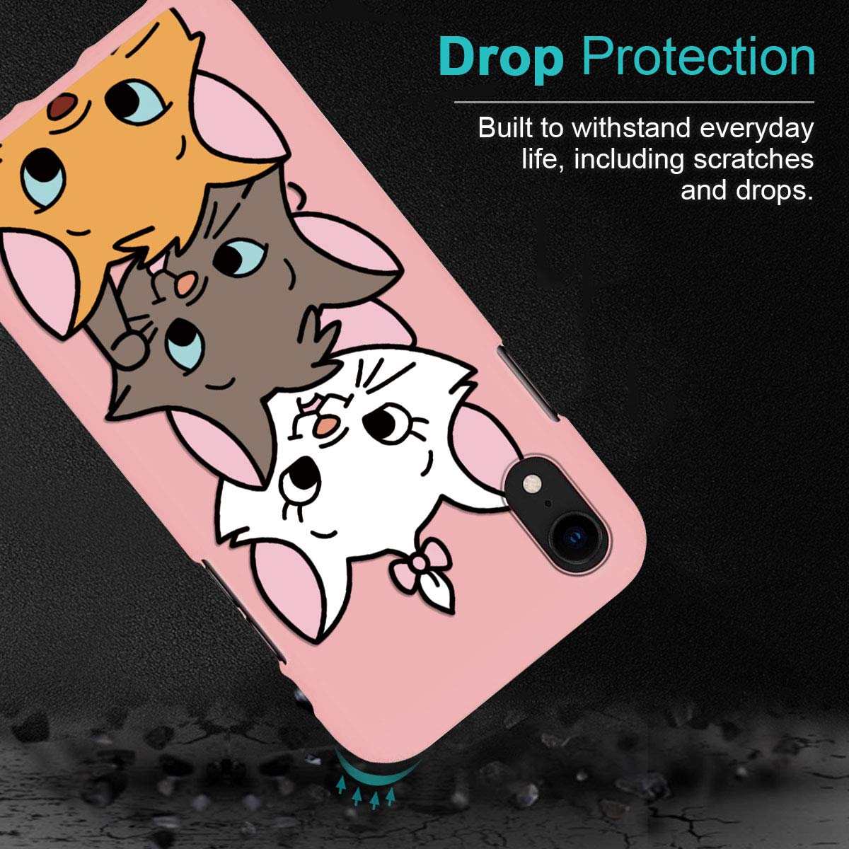 ESR Coque Pour IPhone XR, Coque Transparente Gel Silicone TPU Souple Avec Cadre De Protection Brillant Chrome Pour Iphone Xr 2018 6 1 Pouces Serie Glitter Transparent Contour Bleu