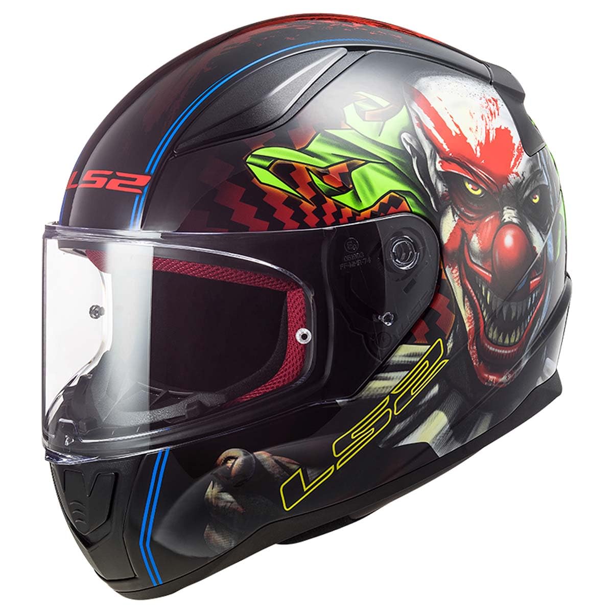 LS2 Helmets Rapid II Full Face Motorcycle Helmet (Dreamcatcher Chameleon/White - X-Small)