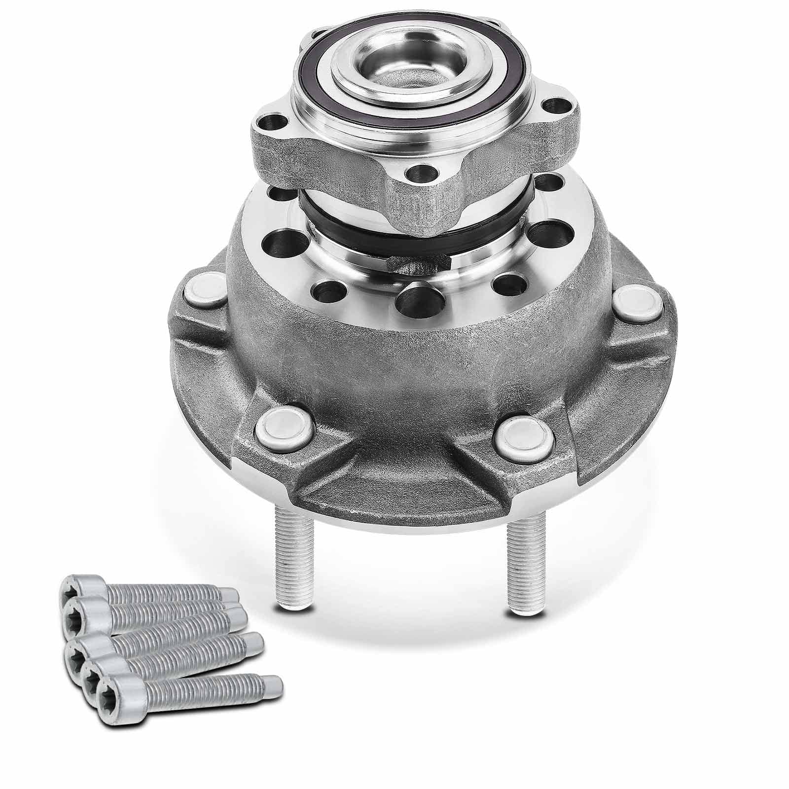 A-Premium Front Wheel Bearing and Hub Assembly with 6-Lug Compatible with Ford Transit-250 2015, Transit-350 2015-2017, Transit-350 HD 2015-2018, Replace # 515152