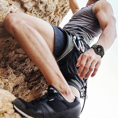 Miniatura 7 de Compatible con Garmin Fenix 66 Pro Band 0.866 pulgadas (0.866 in) Correa de silicona suave de fácil ajuste para relojes inteligentes Fenix 5