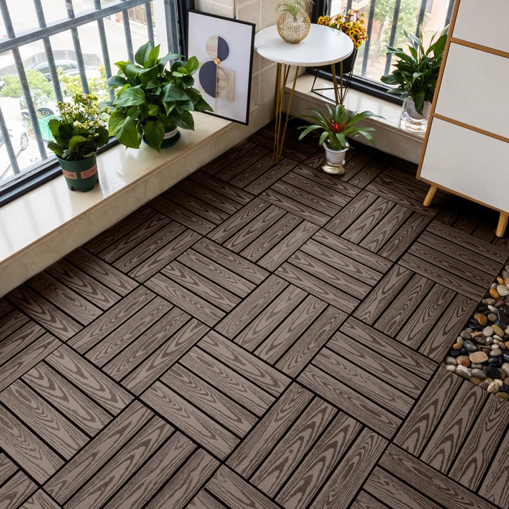 Amazon | ウッドパネル ウッドタイル ウッドデッキ 置くだけ 人工木 Amazon | ウッドパネル ウッドタイル ウッドデッキ 置くだけ 人工木